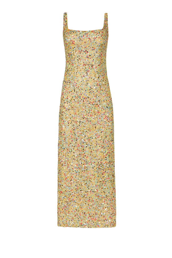 Dasha Sequin Medley Dress
