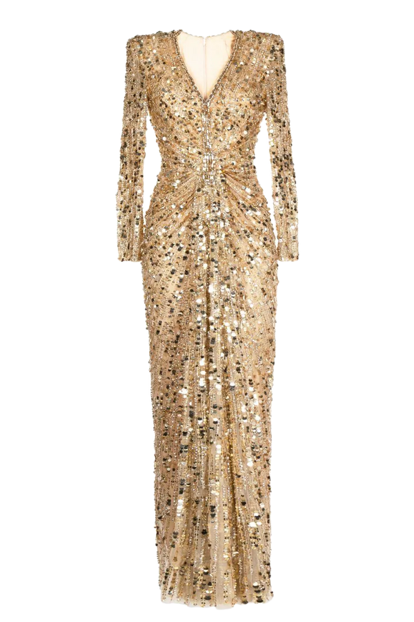 Imani Gown in Gold