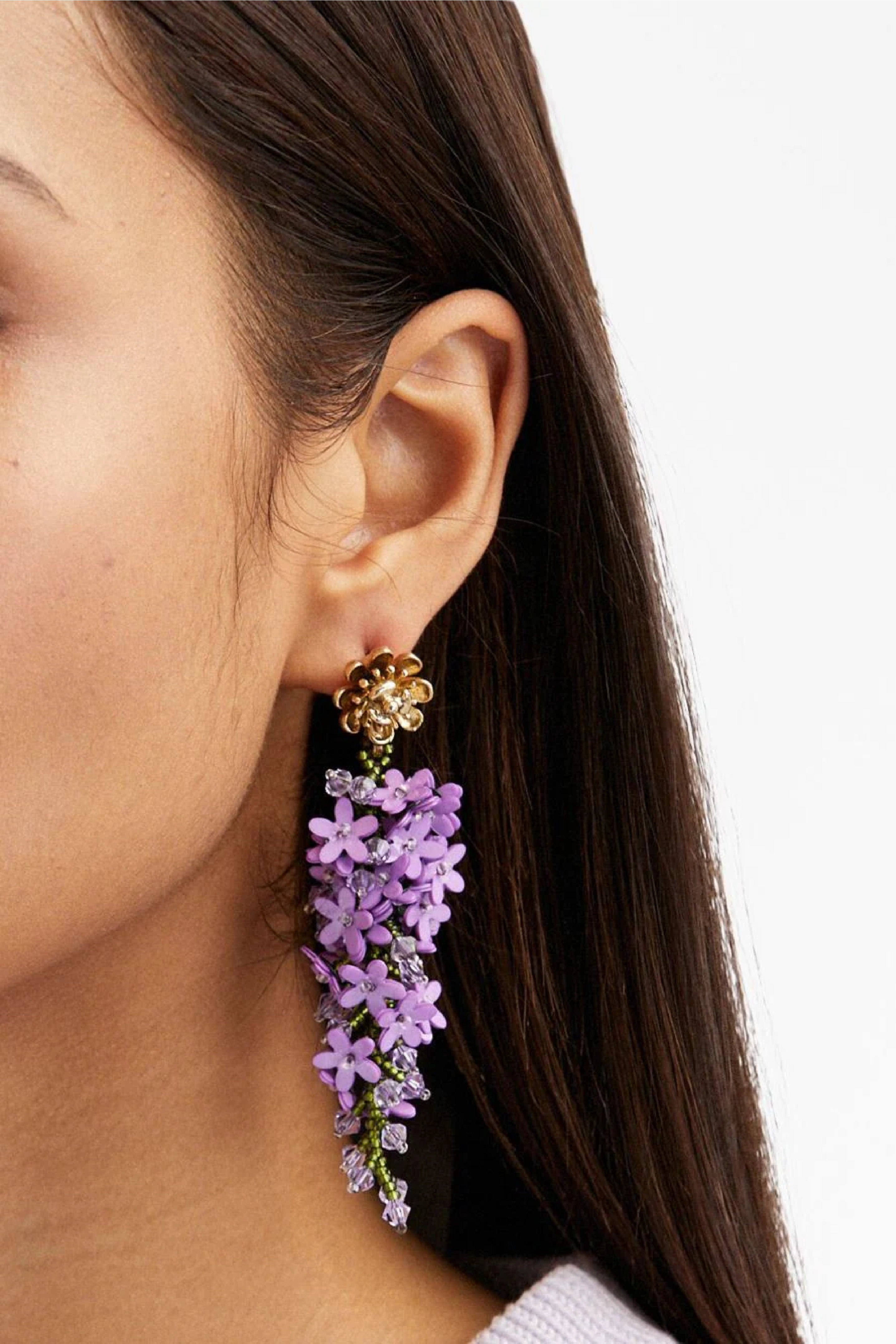Cascading Flower Earrings