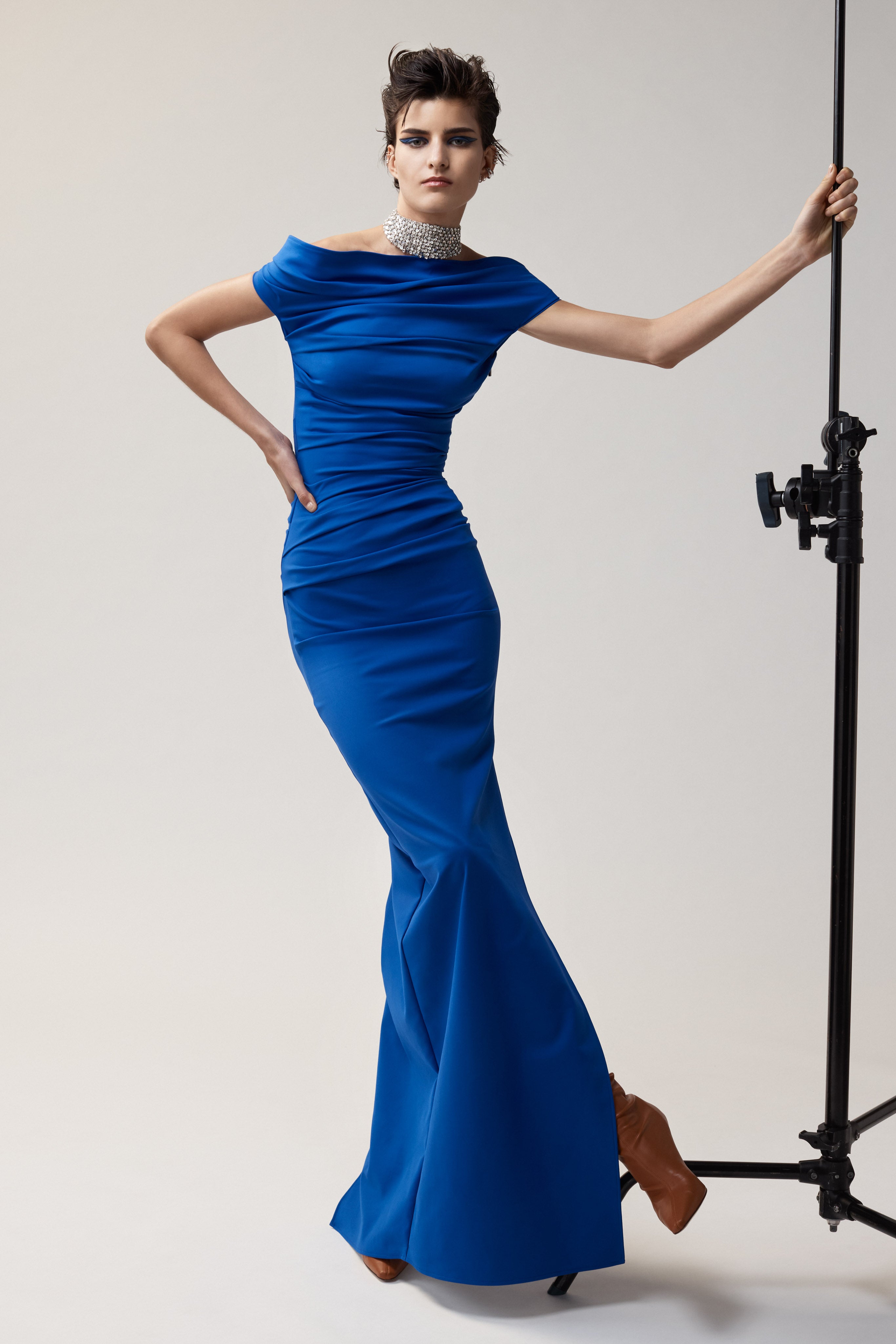 Assertion Gown in Electric