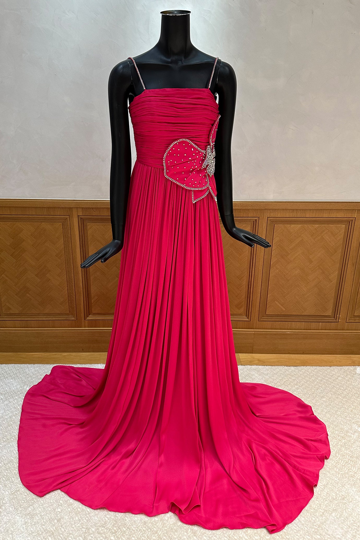 Drape Pink Dress
