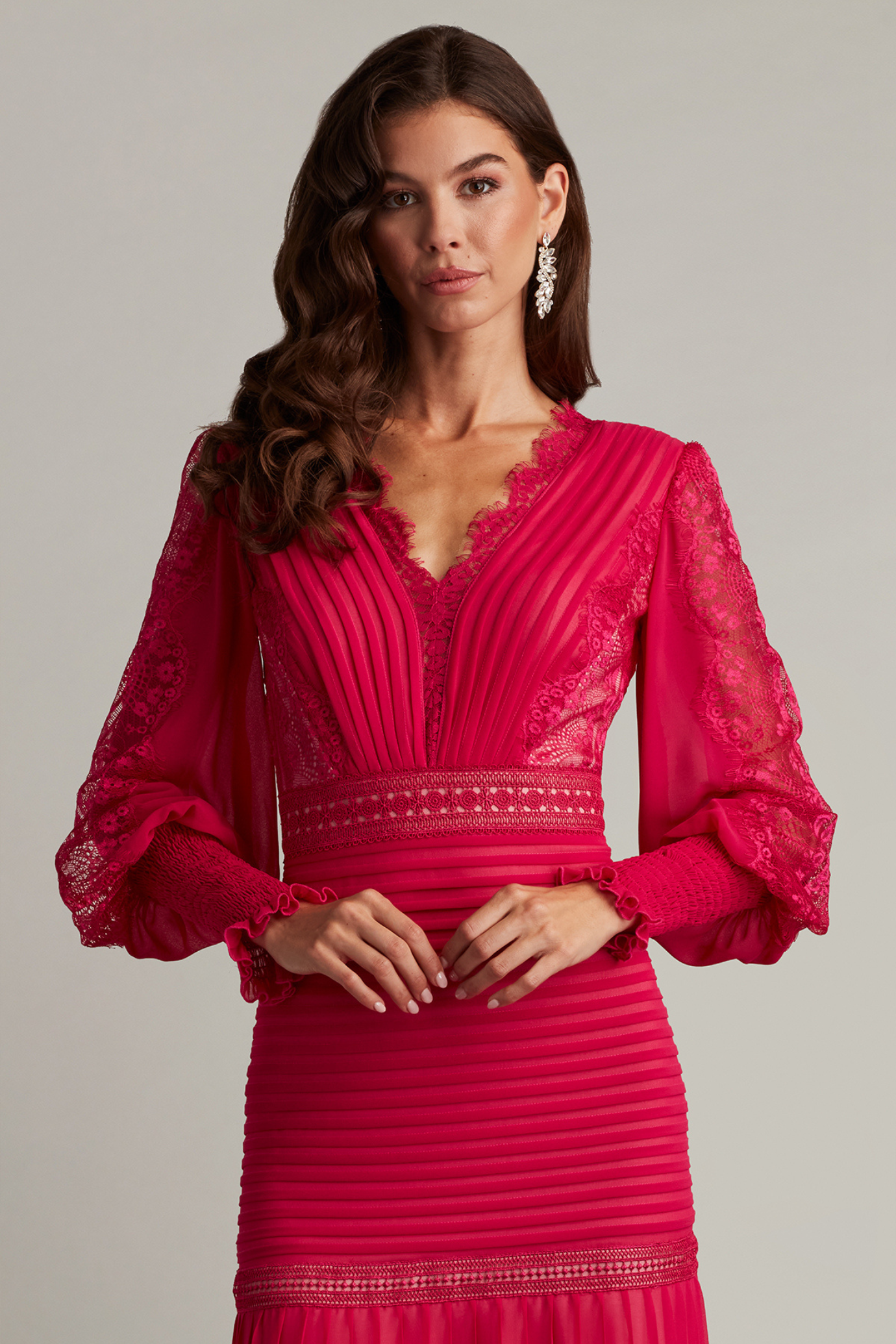Nyssa Bishop Sleeve Gown