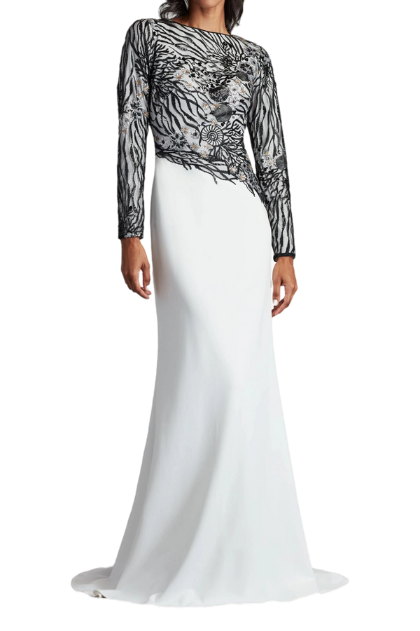 Wade Sea Embroidered Gown