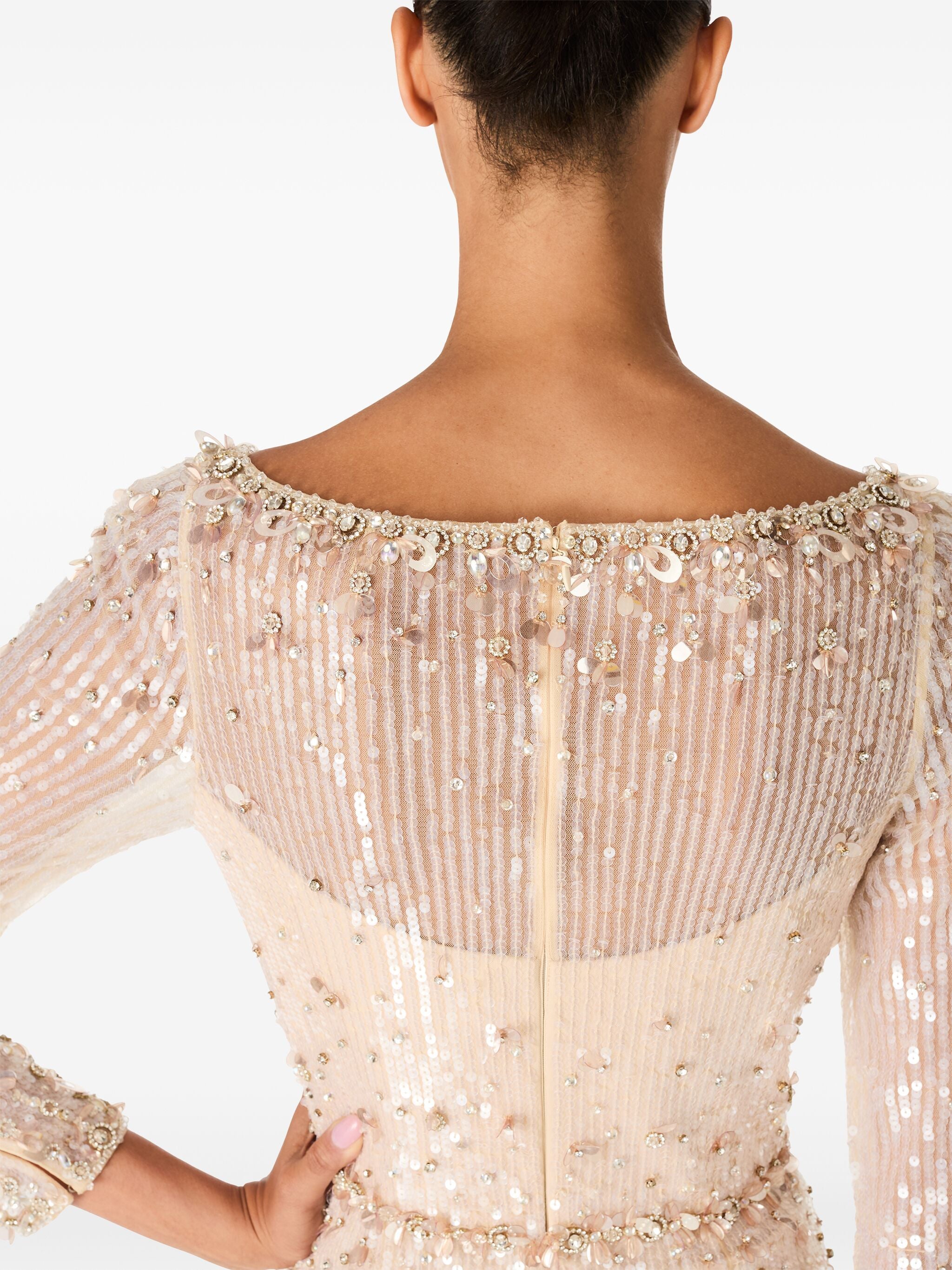 Natural Kestra Dress