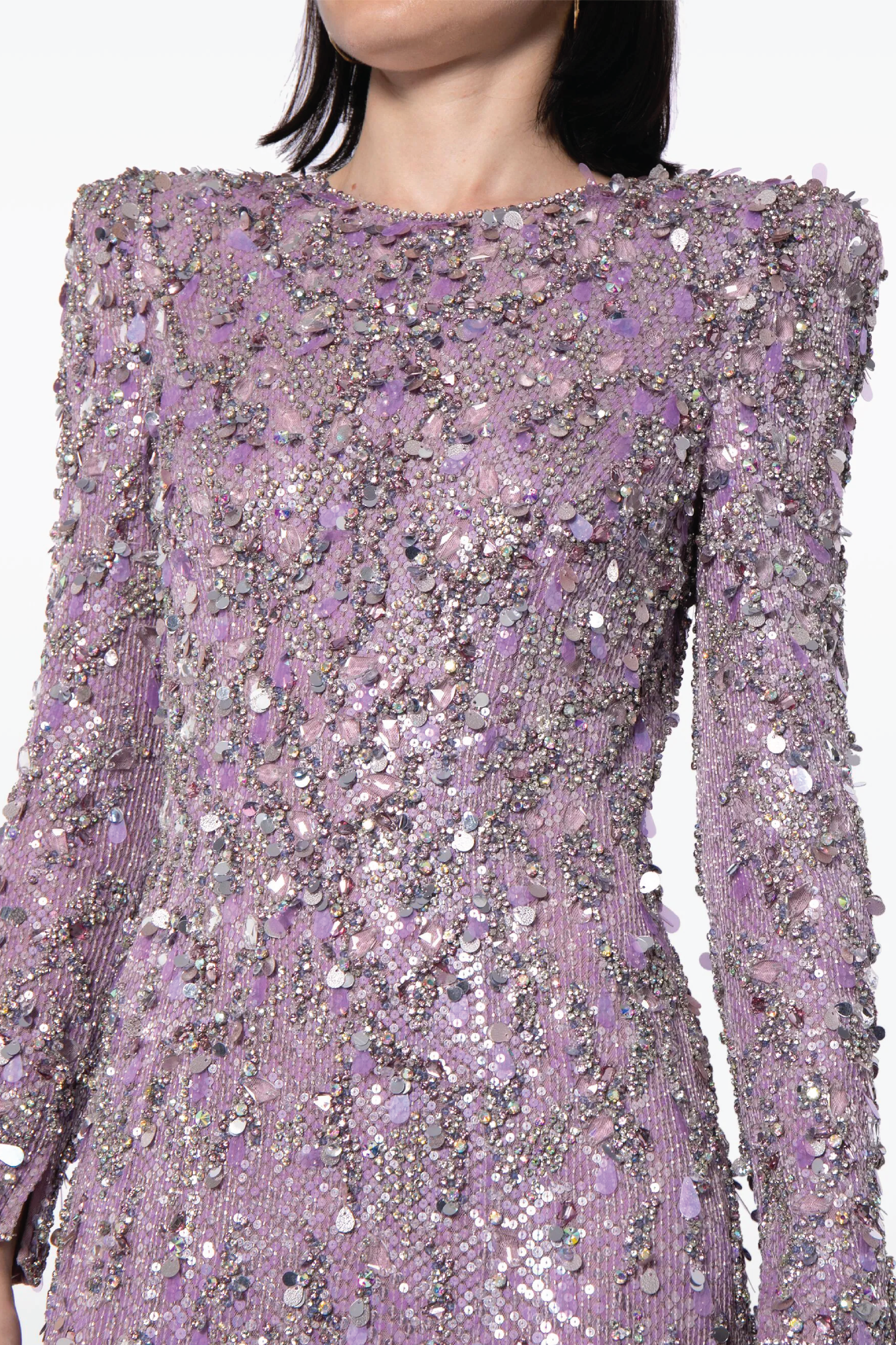 Aurora Sequinned Gown