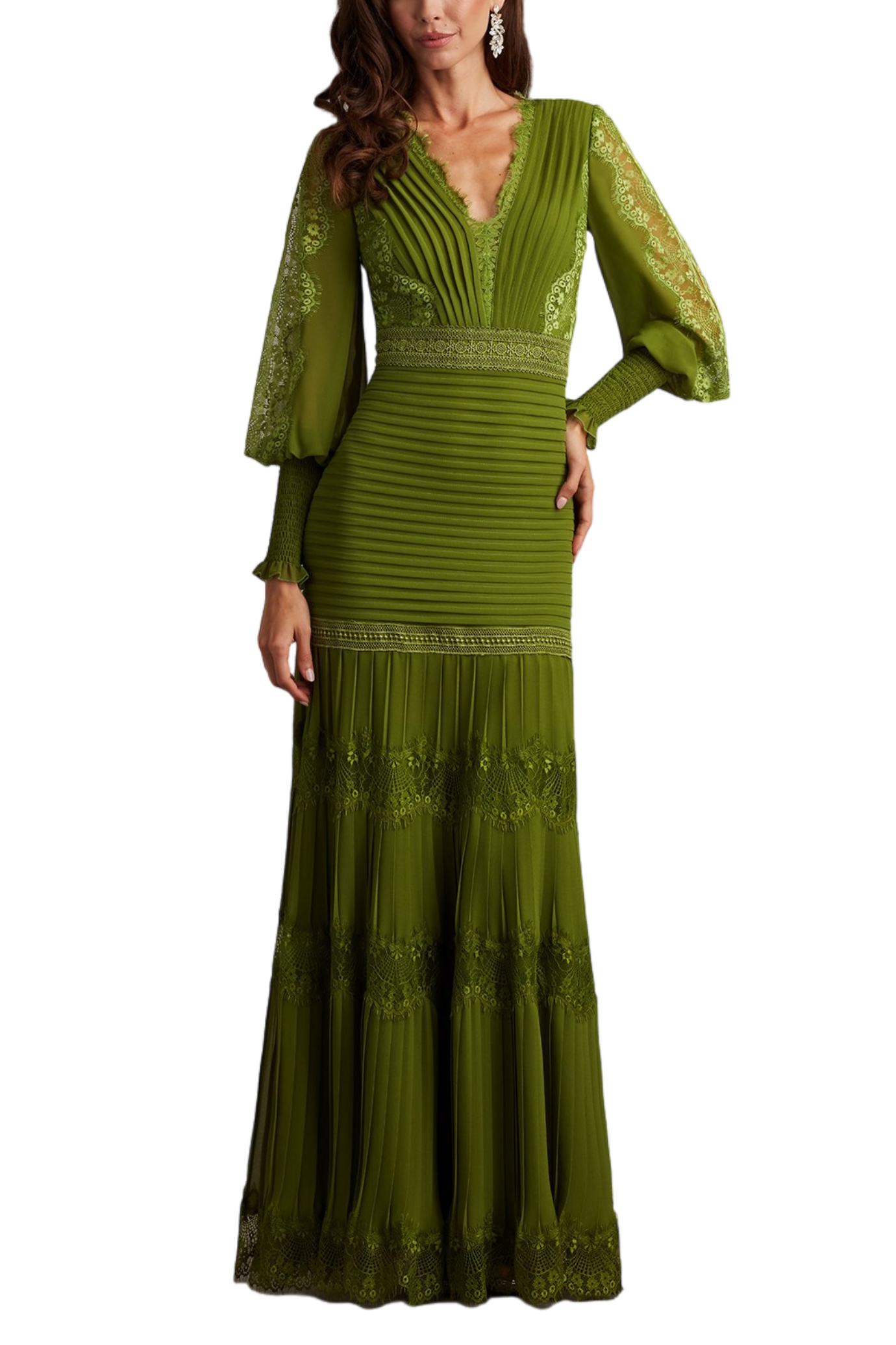 Nyssa Bishop Sleeve Gown