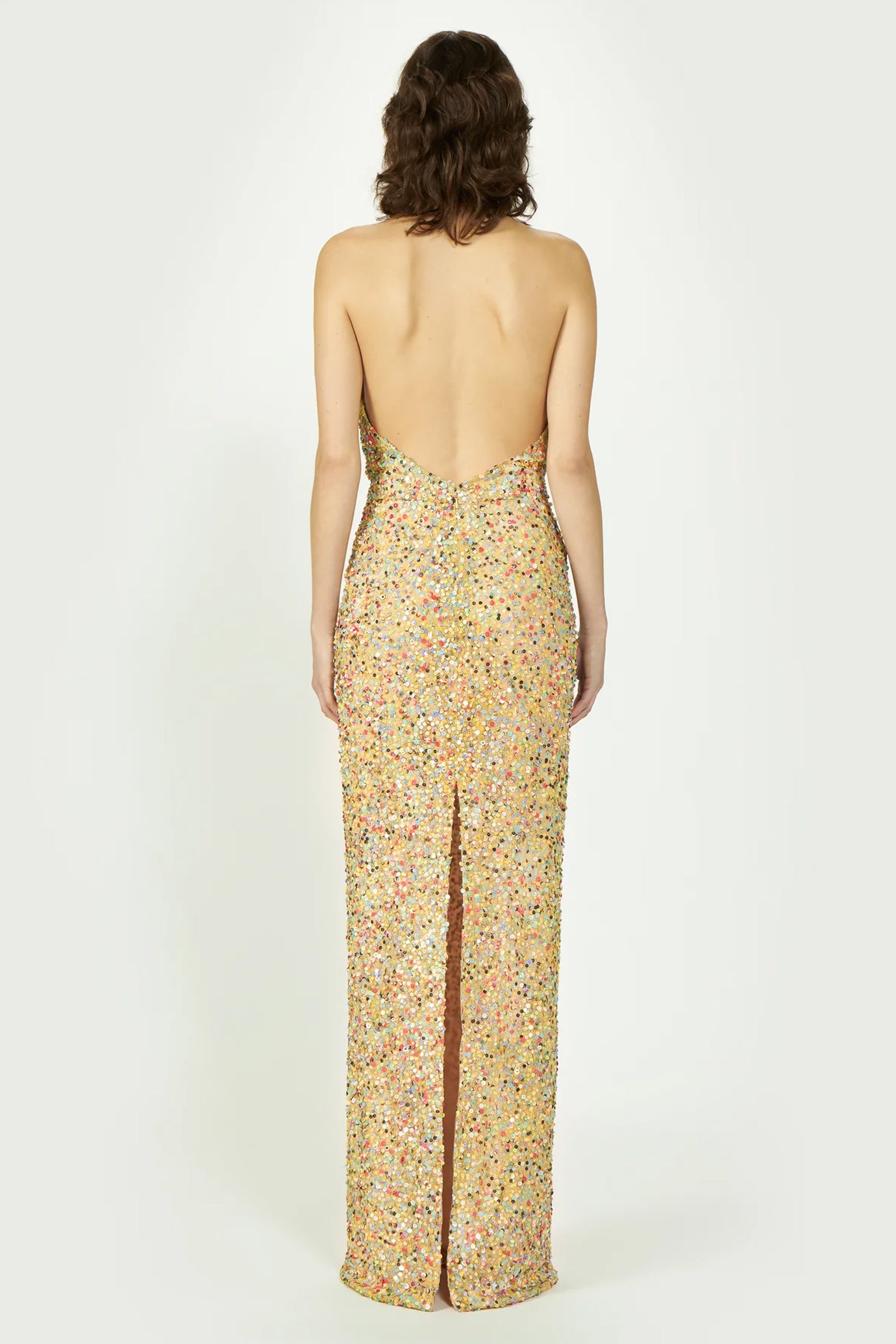 Simona Sequin Medley Gown