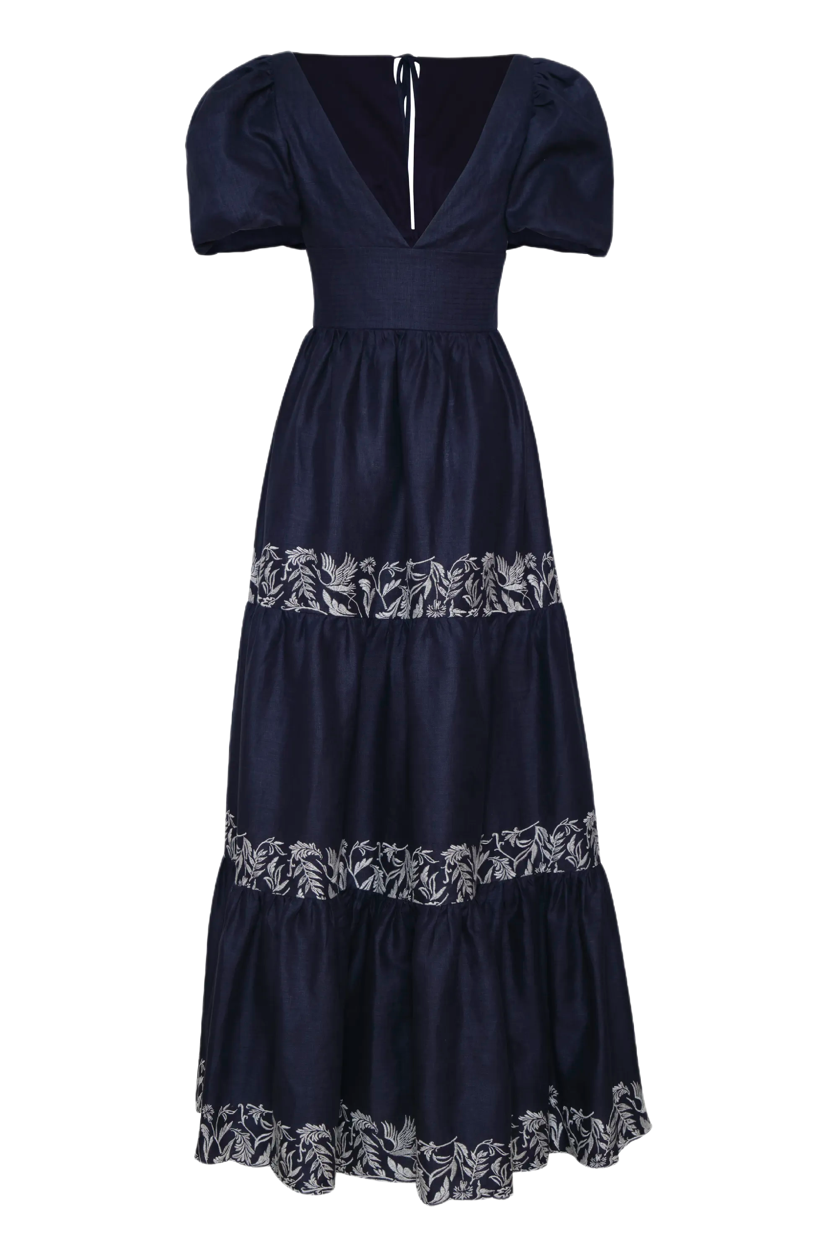Agadir Embroidered Maxi Dress