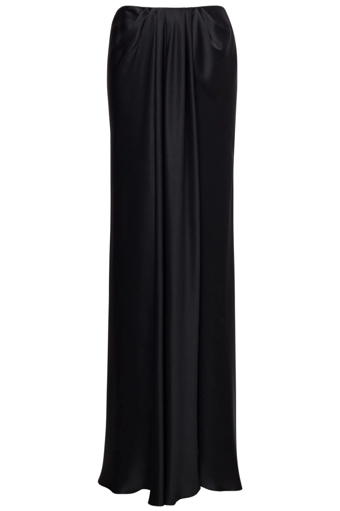 Draped Maxi Skirt