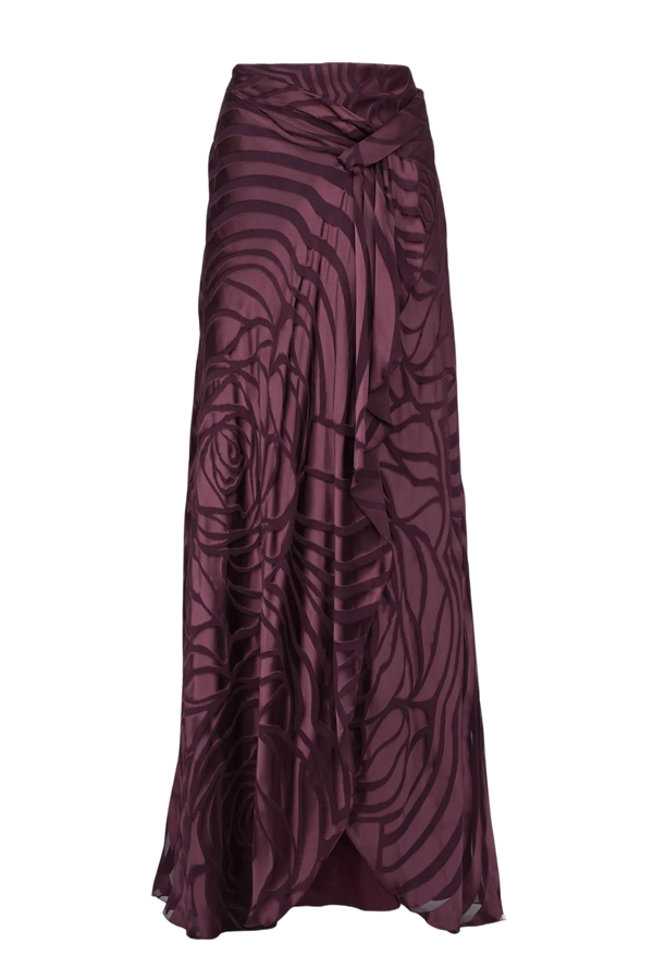 Women's Bordeaux Skirt
