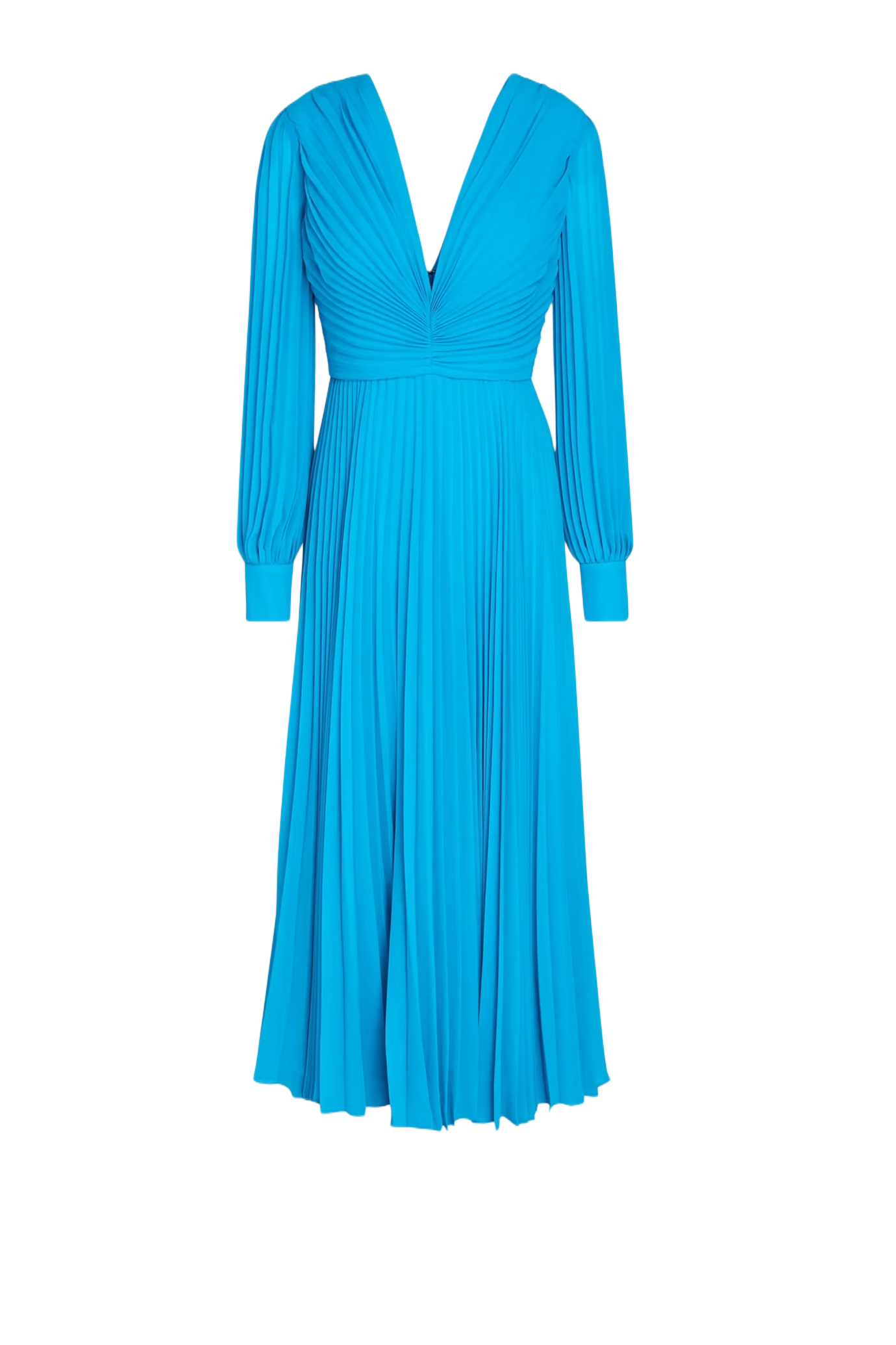 Pleated Midi Dress