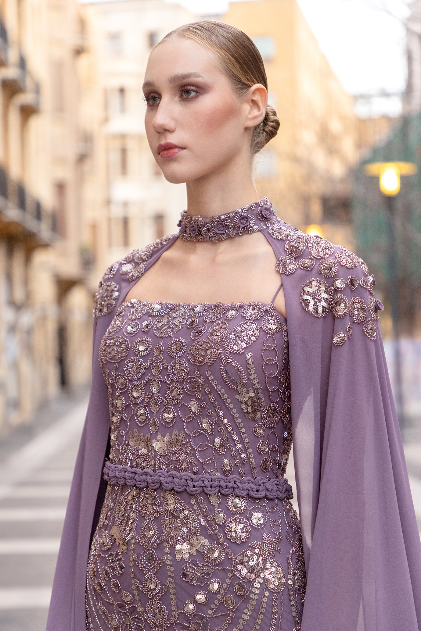 Lavender Opulence Gown
