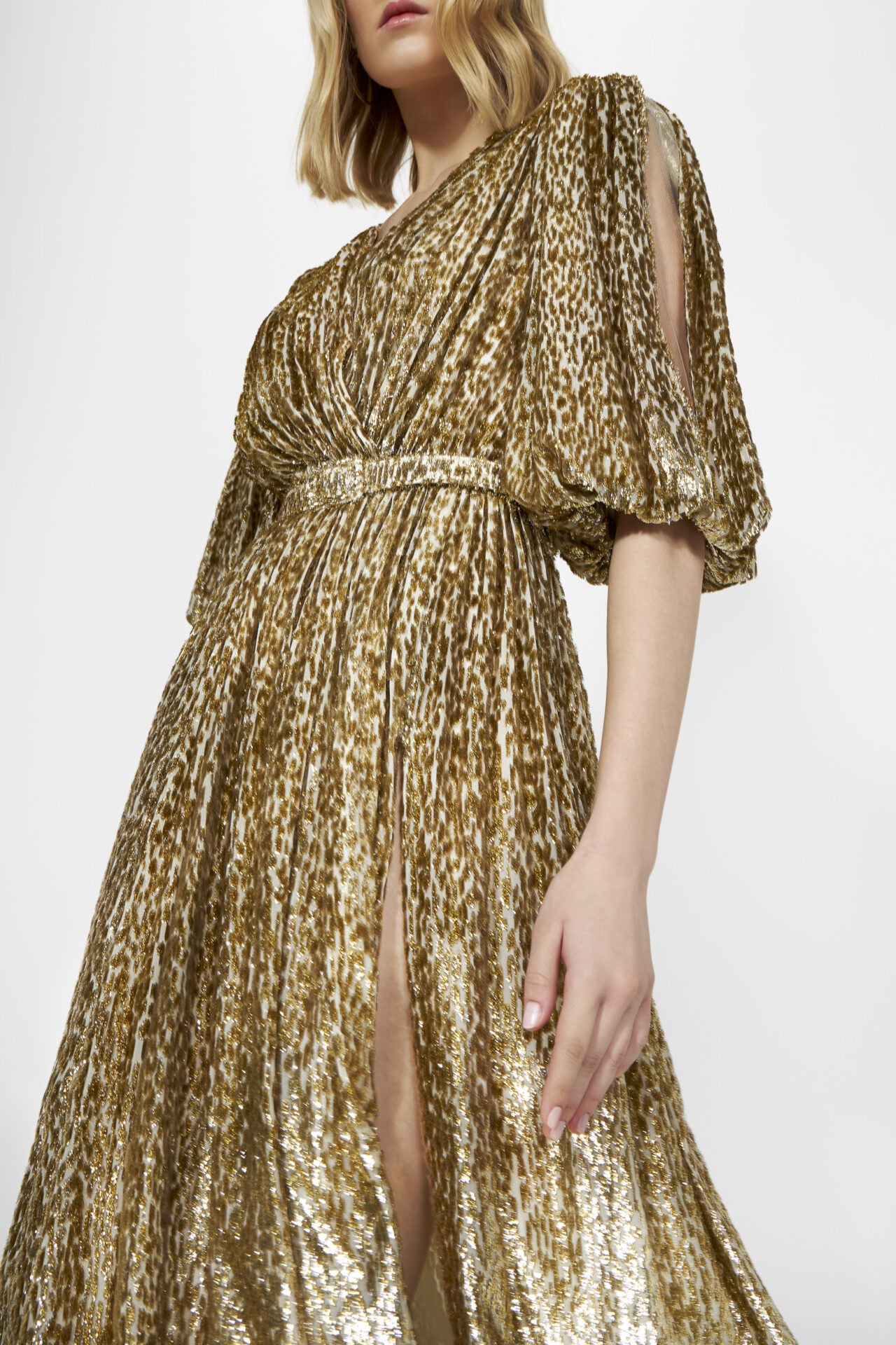 Ellery Lurex Devoré Dress