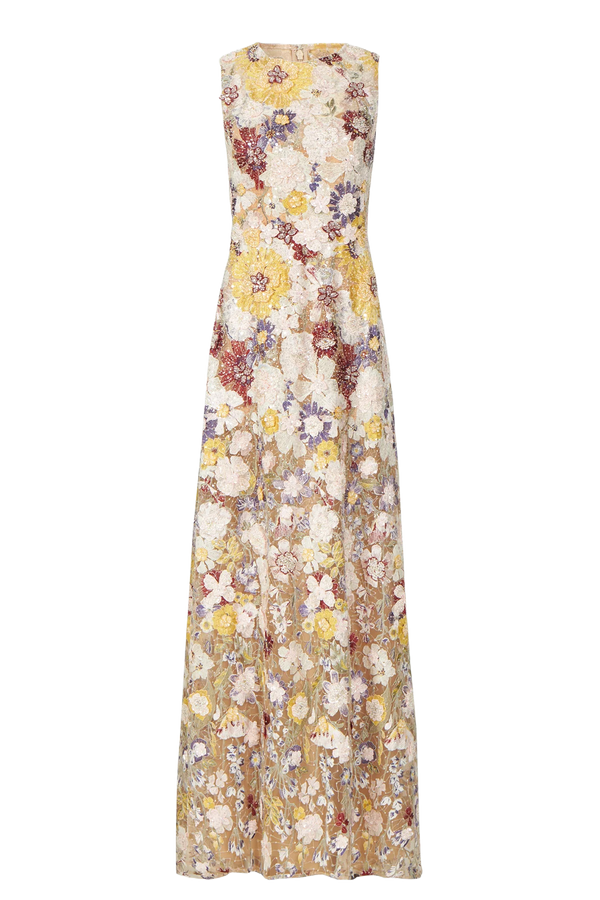 Daphna Embroidered Gown