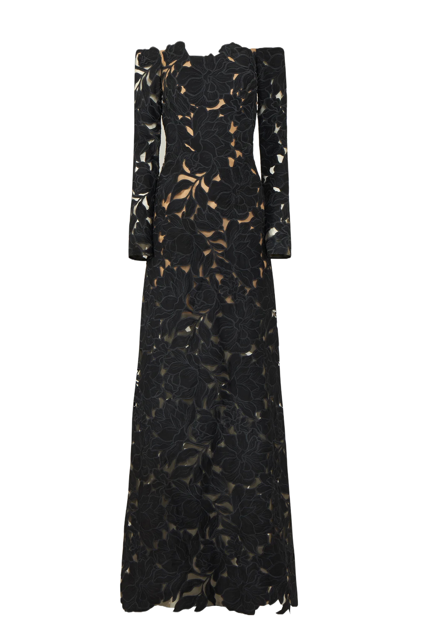 Kasia Floral Cut Lace Gown