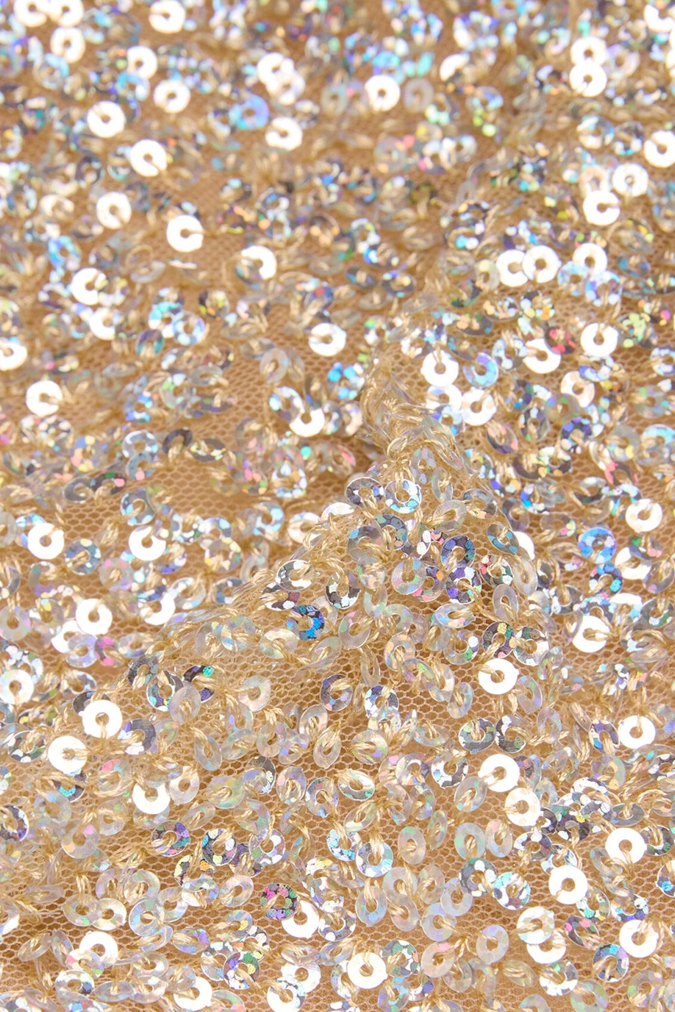 Sequinned Off-The-Shoulder Mina Top