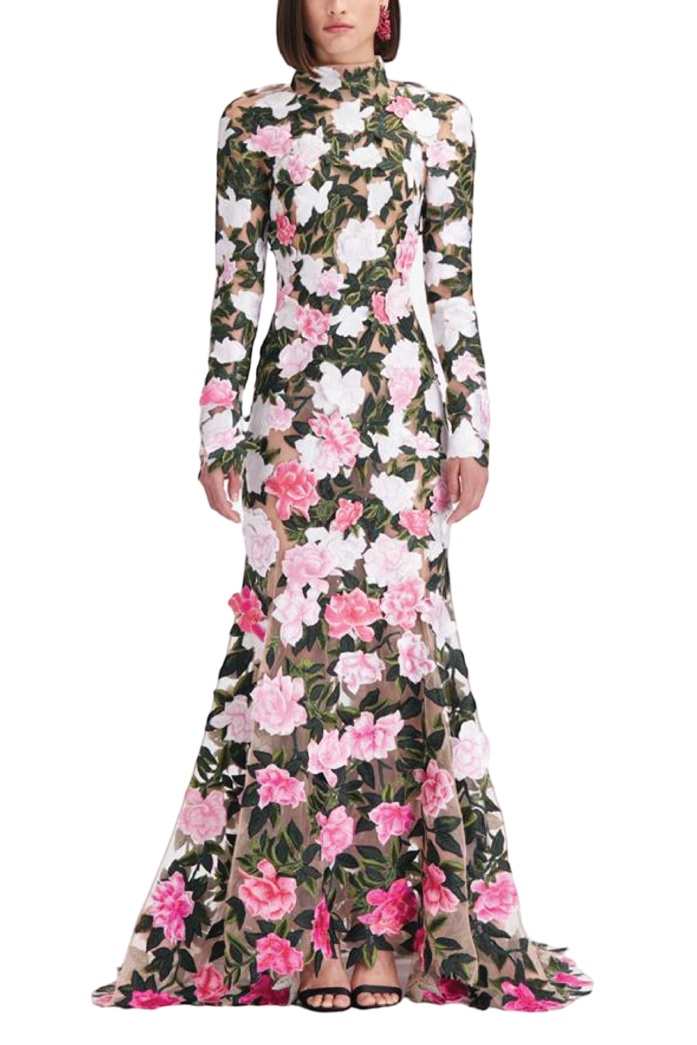 Gardenia Threadwork Gown