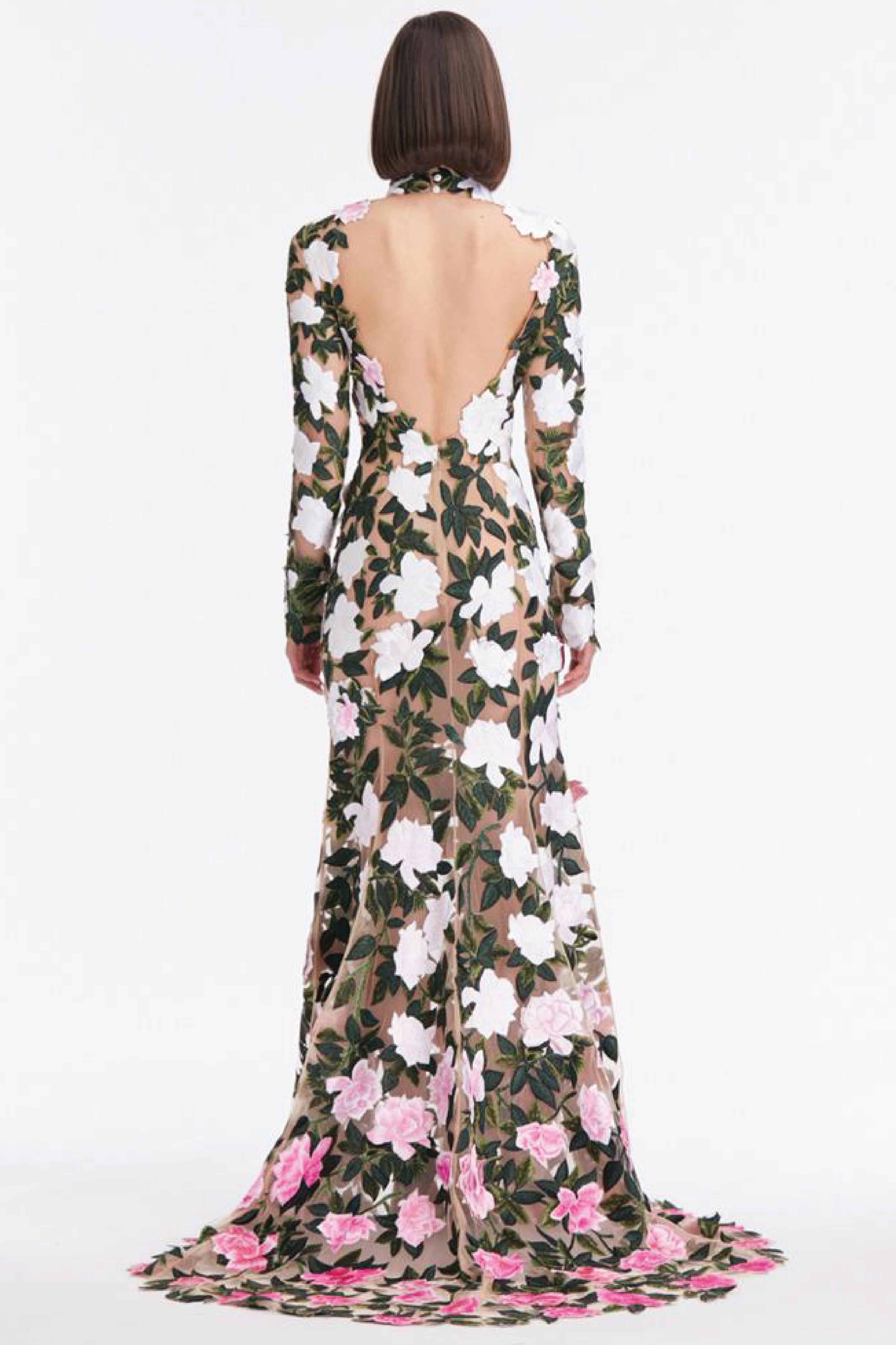 Gardenia Threadwork Gown