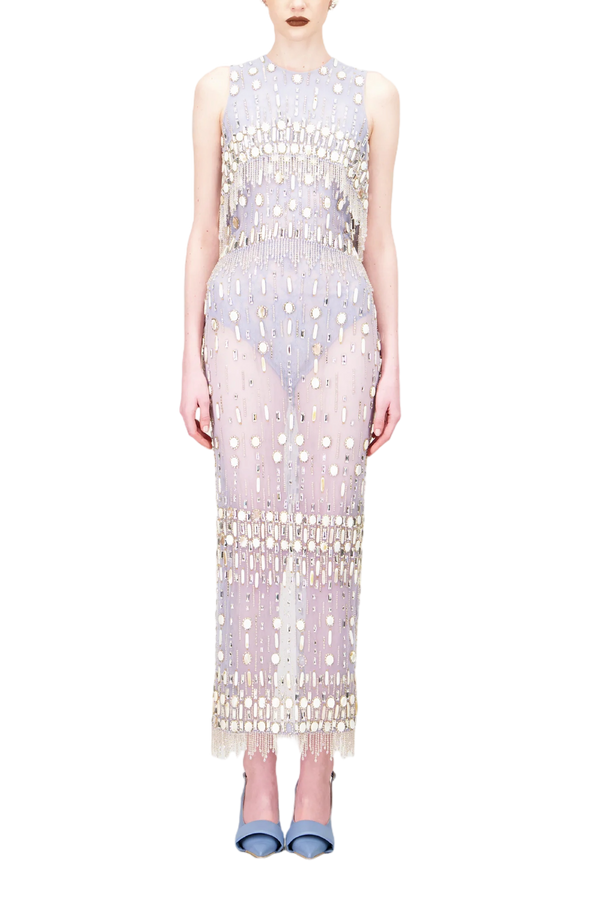 Beaded Midi Dress