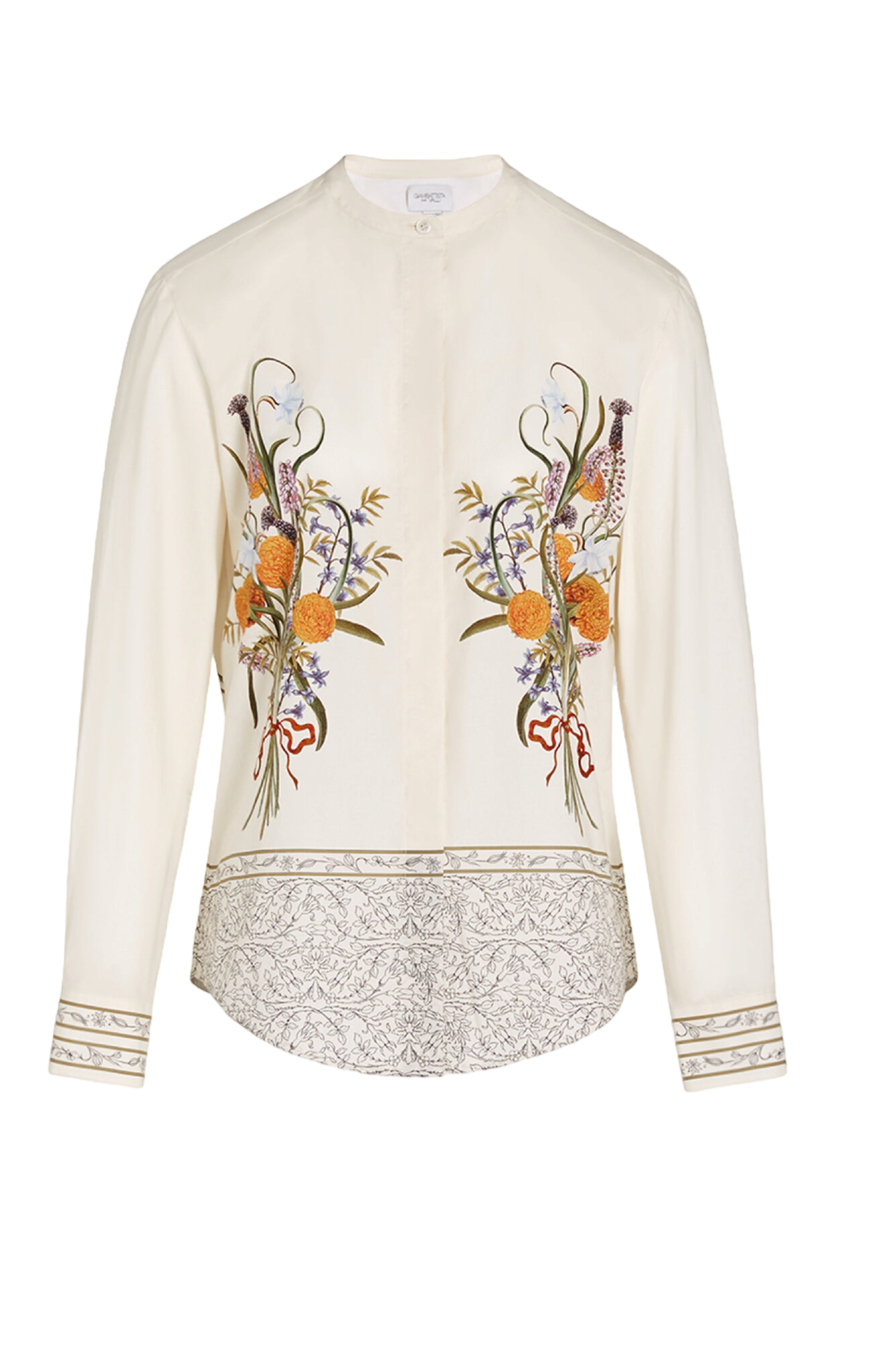 Marigold Bouquets Popeline Blouse