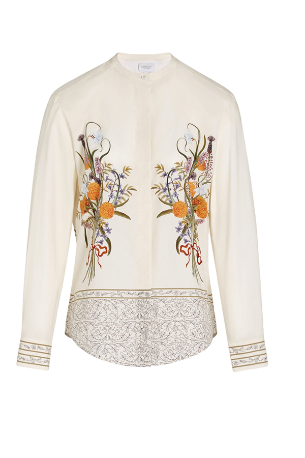 Marigold Bouquets Popeline Blouse