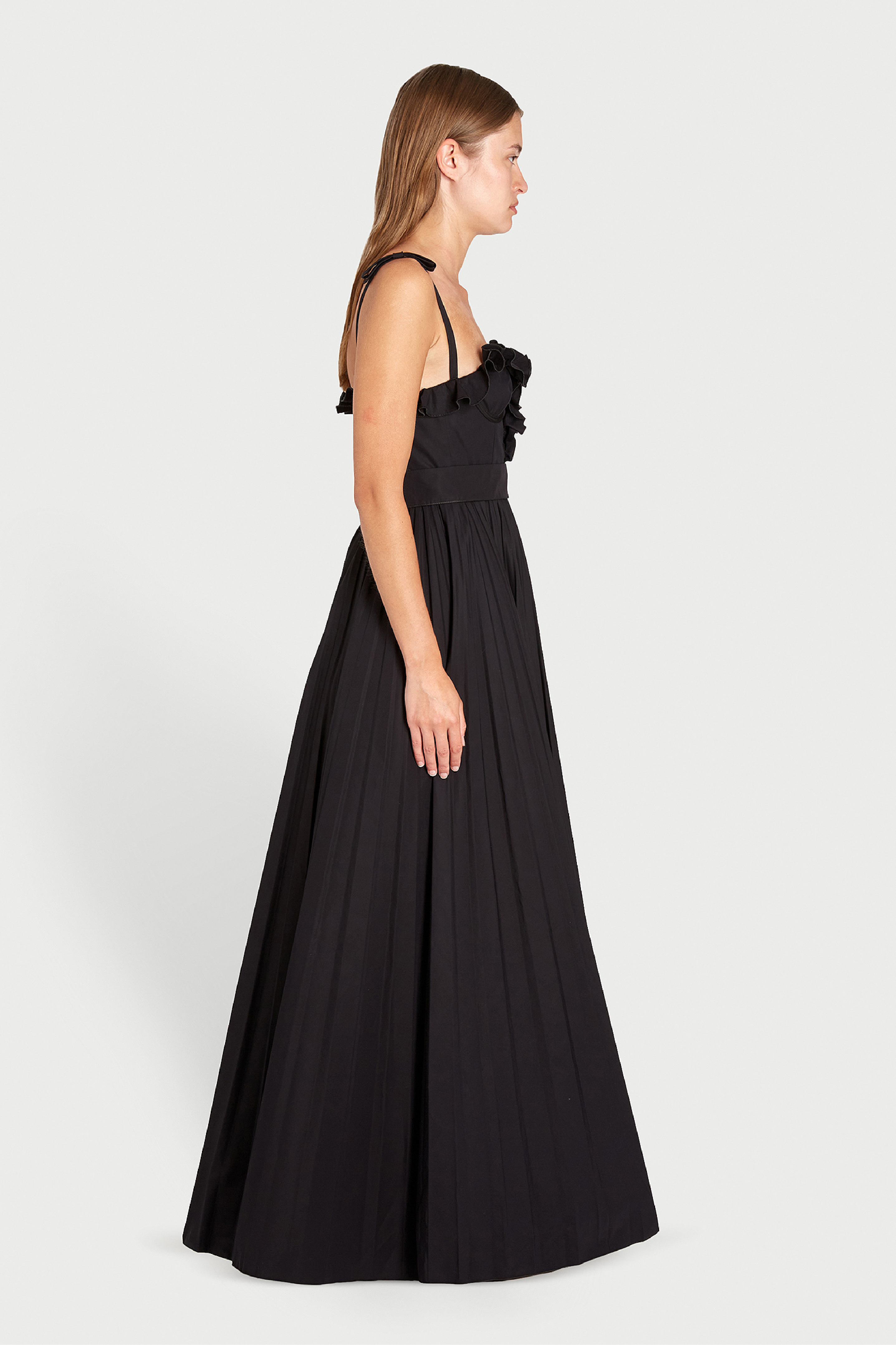 Midi Popeline Dress
