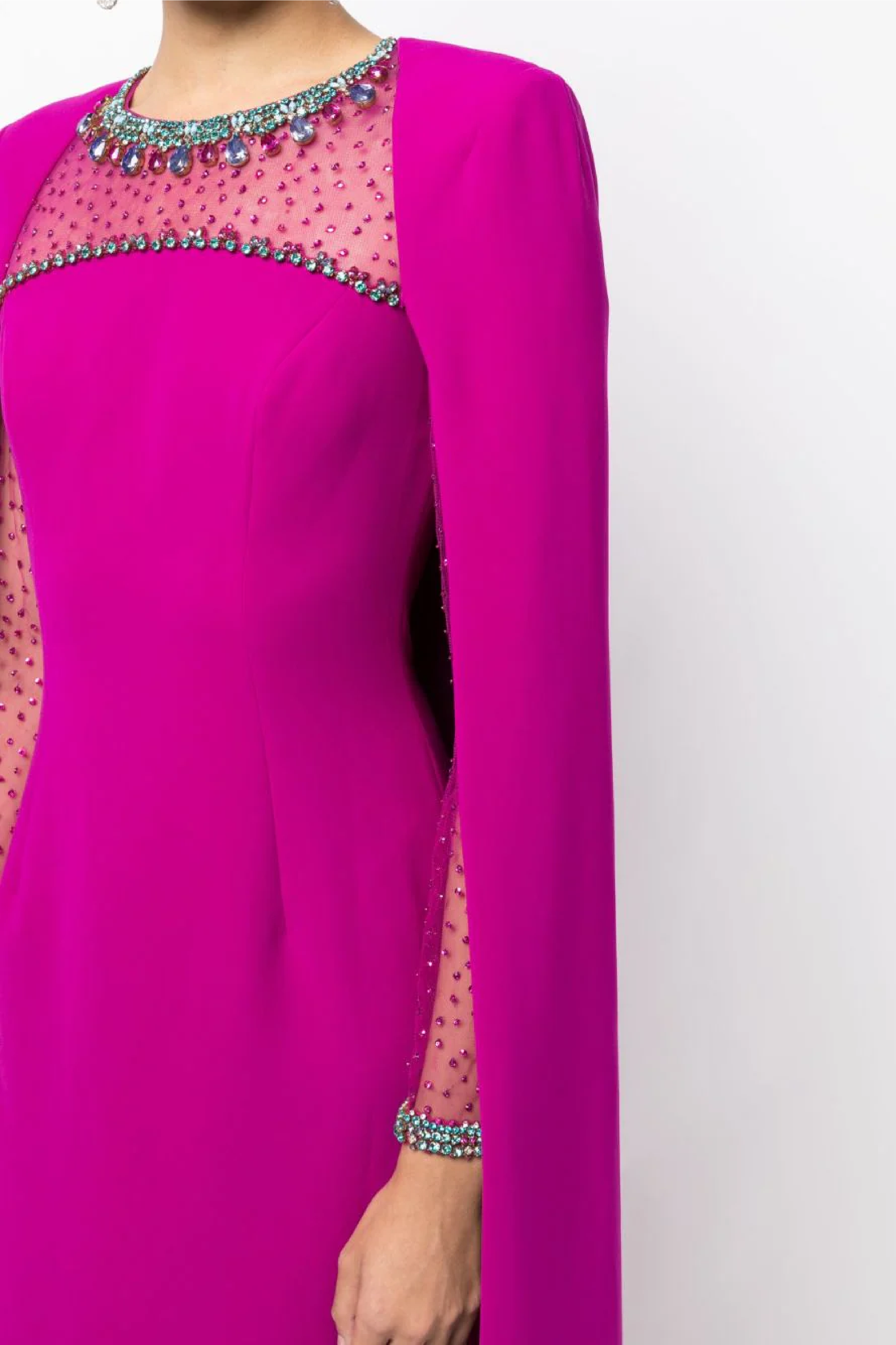 Loretta Cape Gown