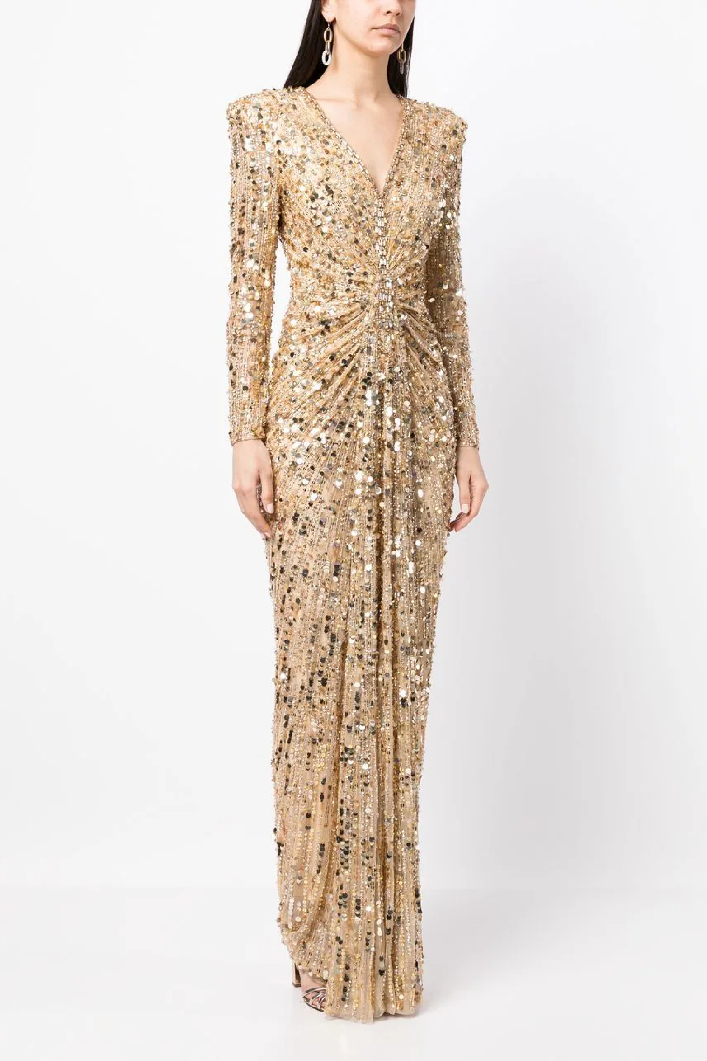 Imani Gown in Gold