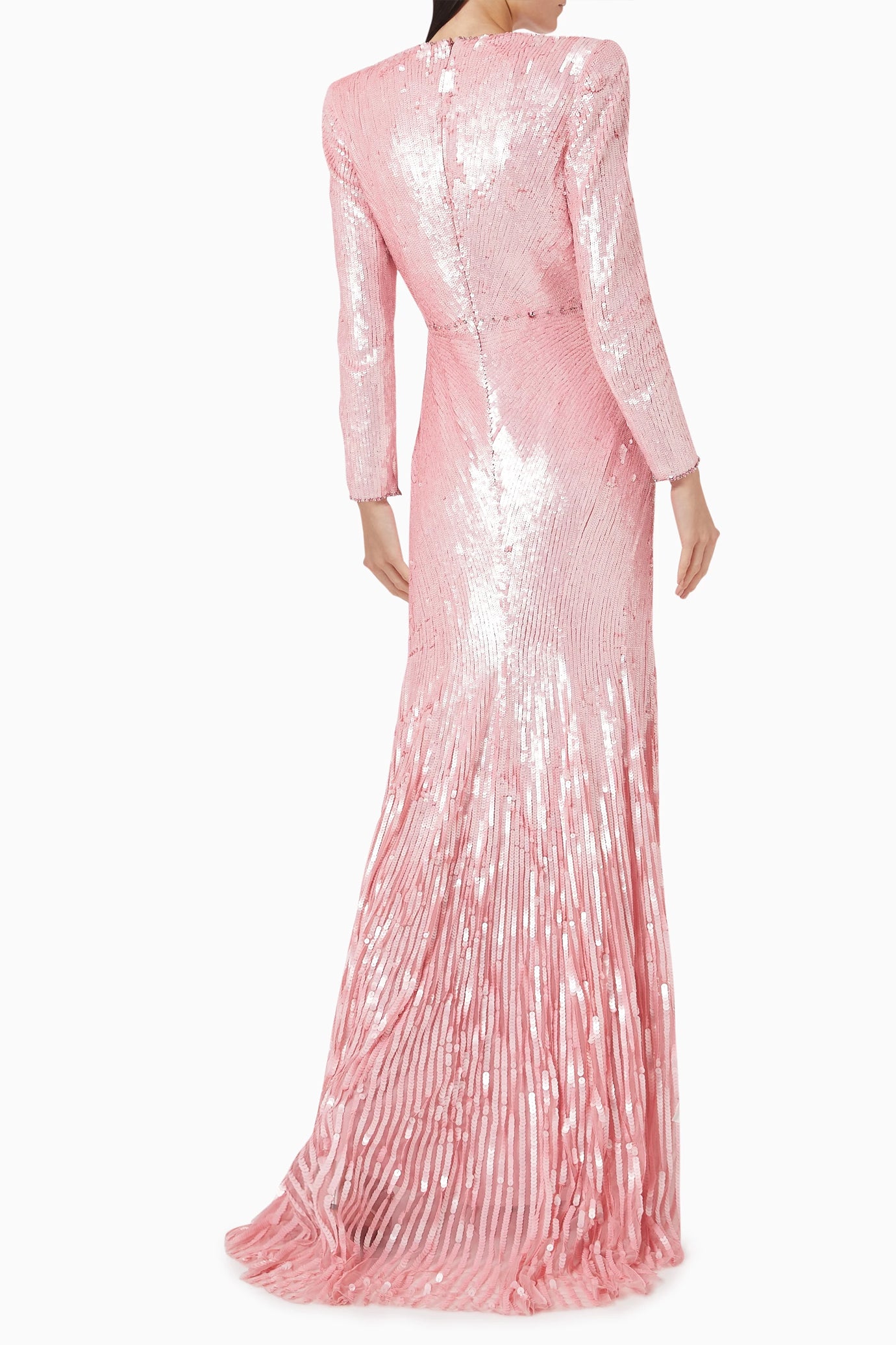Narcissus Sequin-Embellished Gown