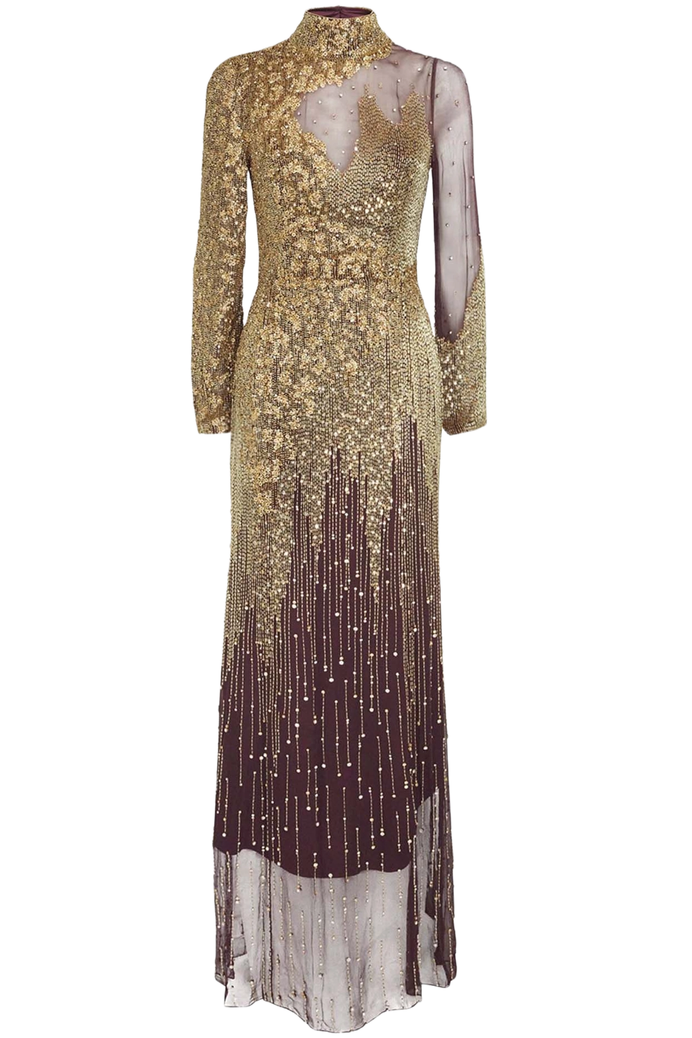 Embellished Starman Gown