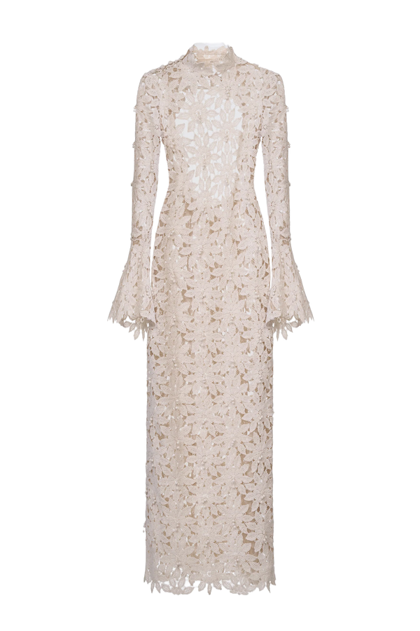 Floral Lace Maxi Dress