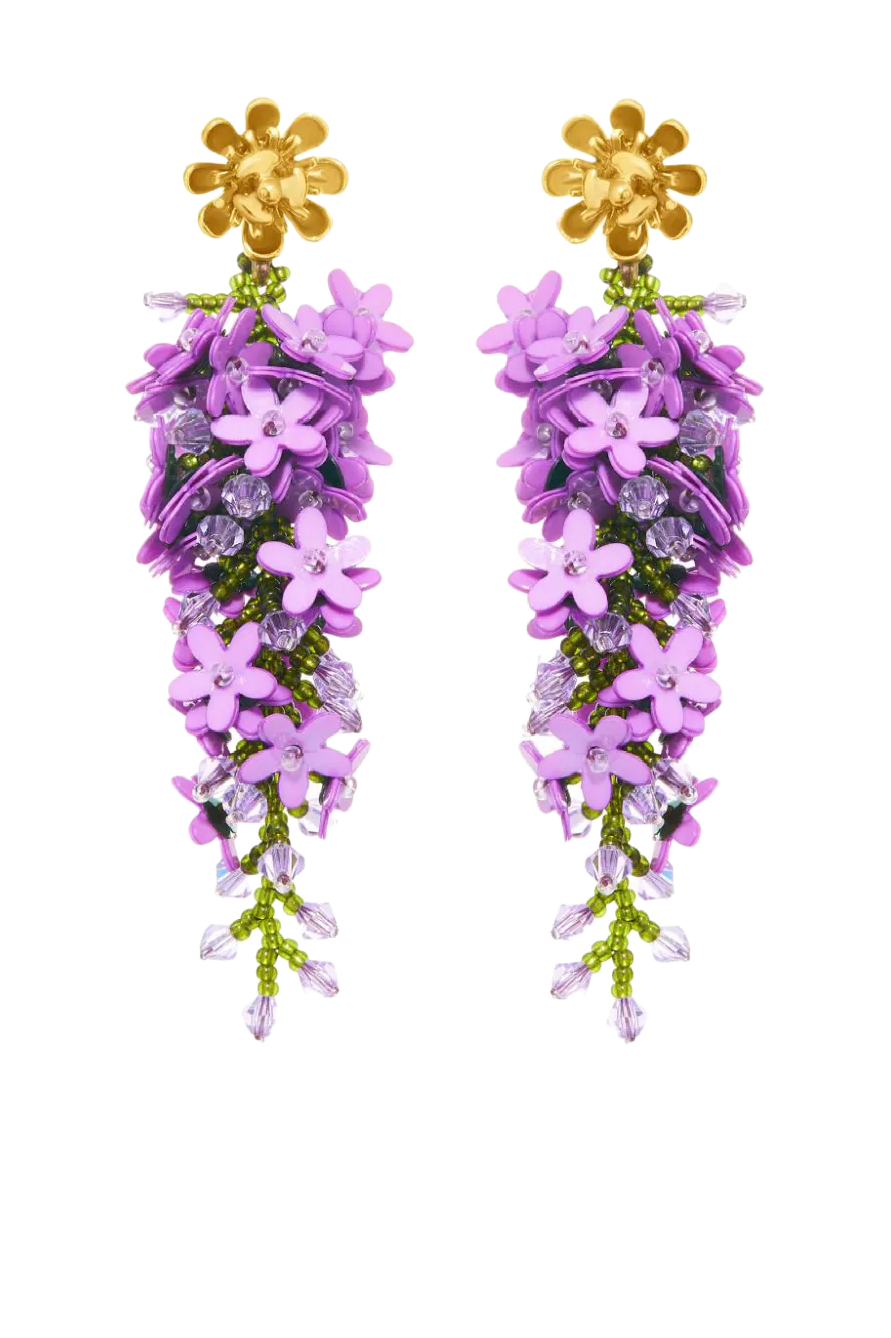 Cascading Flower Earrings