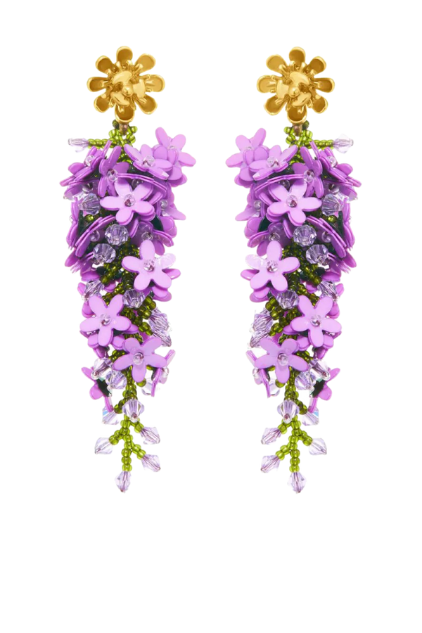Cascading Flower Earrings