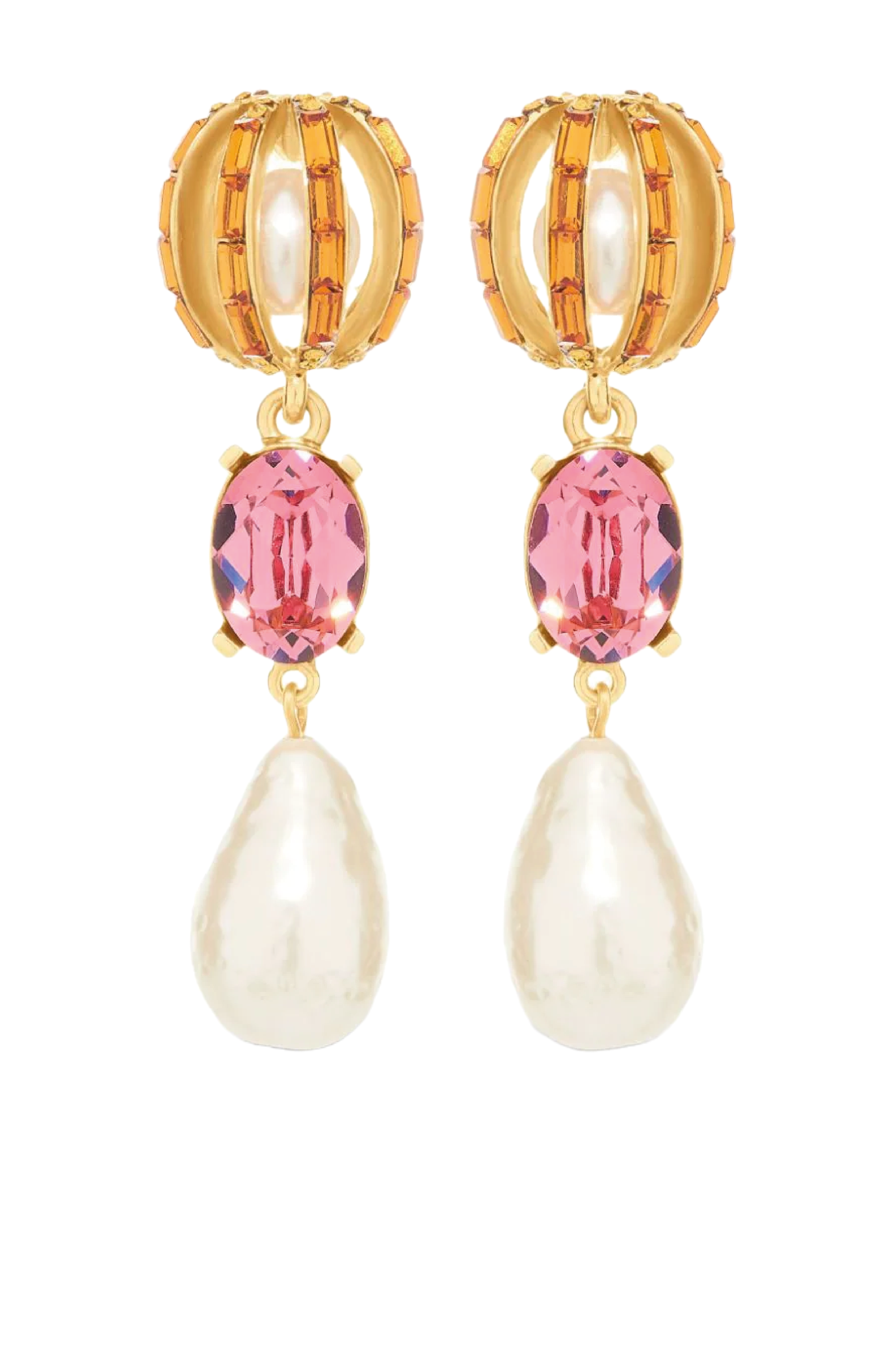 Orb Pearl Earring