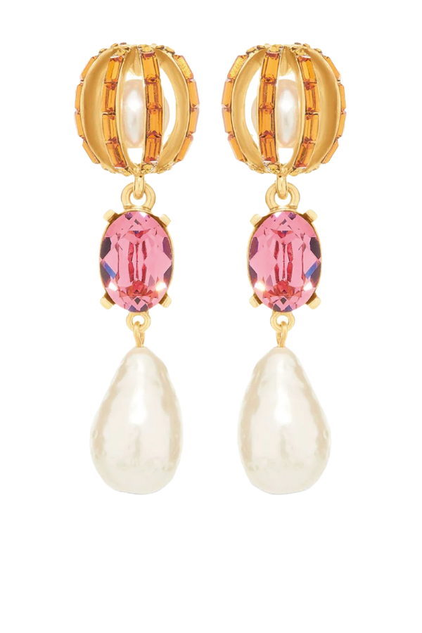 Orb Pearl Earring