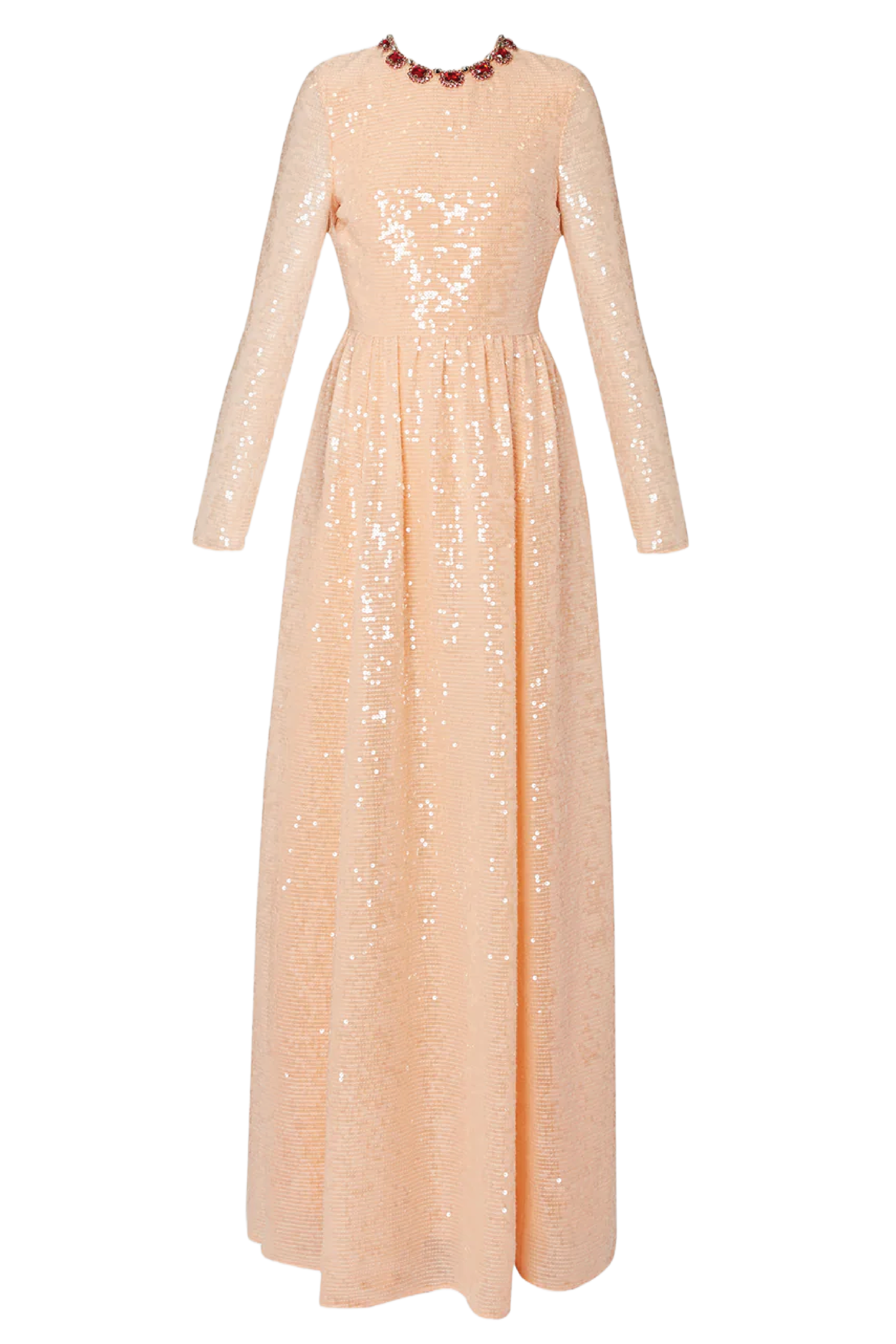 Long Sleeve Evening Gown