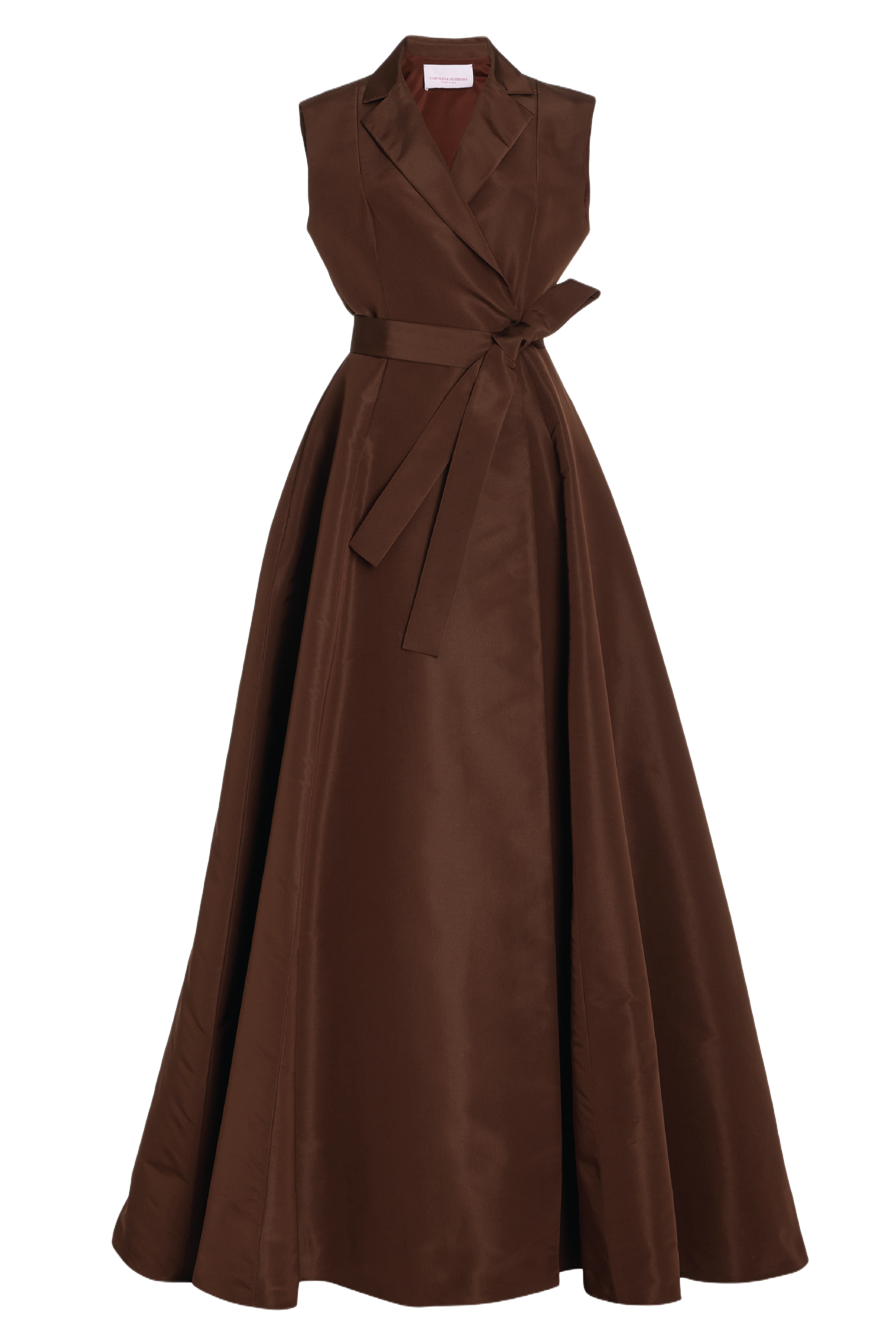 Silk Trench Gown