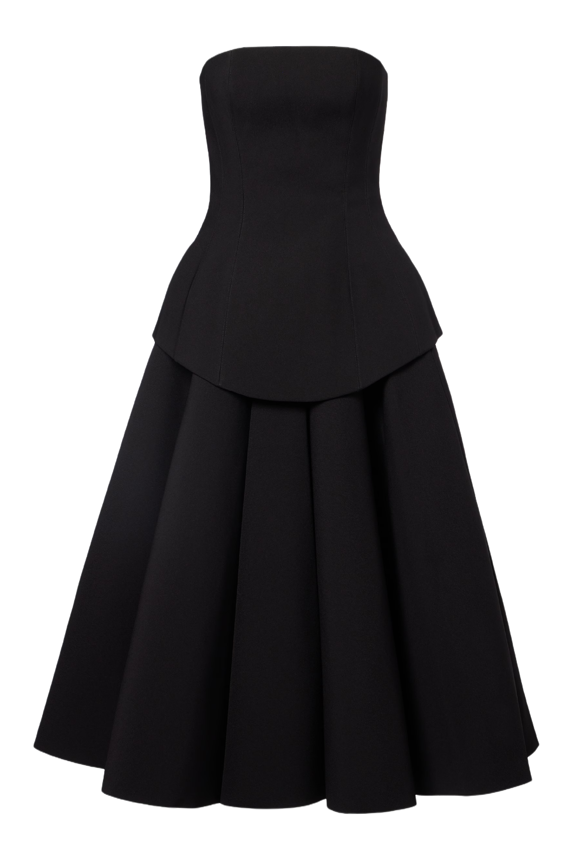 Ada Strapless Midi Dress