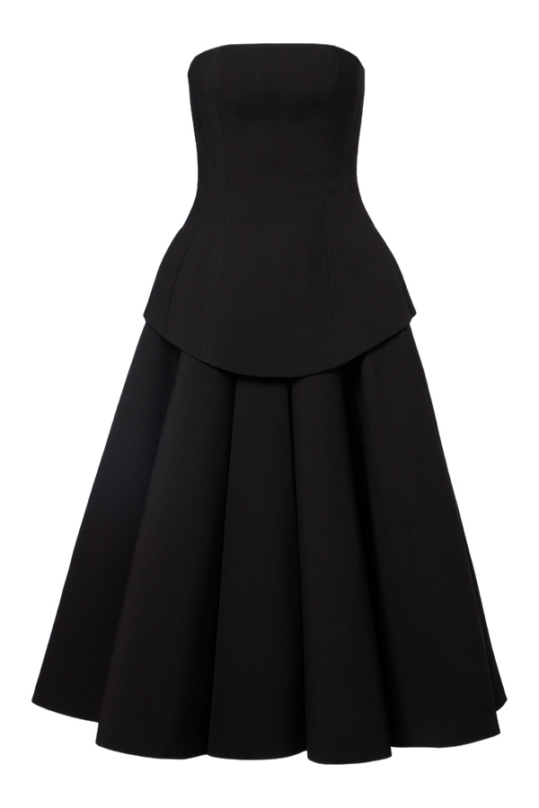 Ada Strapless Midi Dress