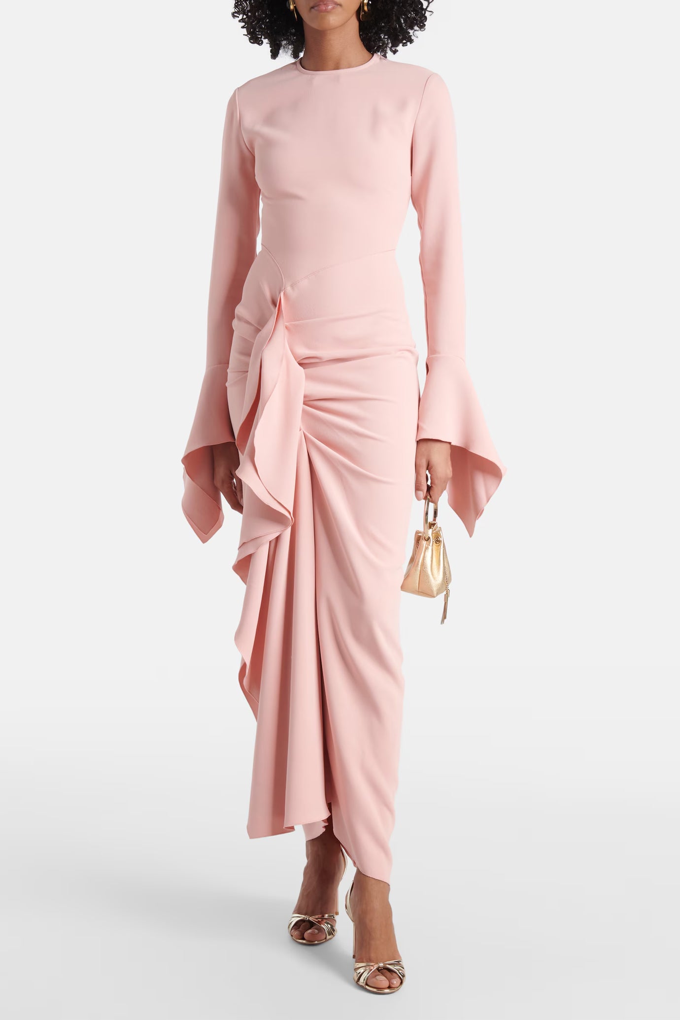 Della Draped Gown