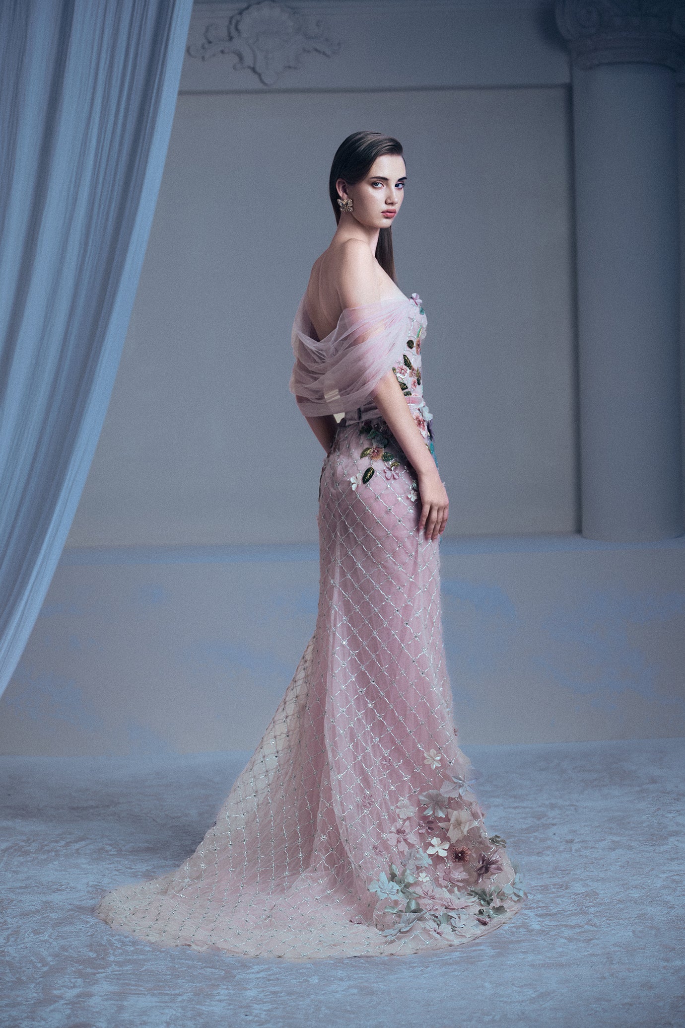 Blush Meadow Enchantment Gown