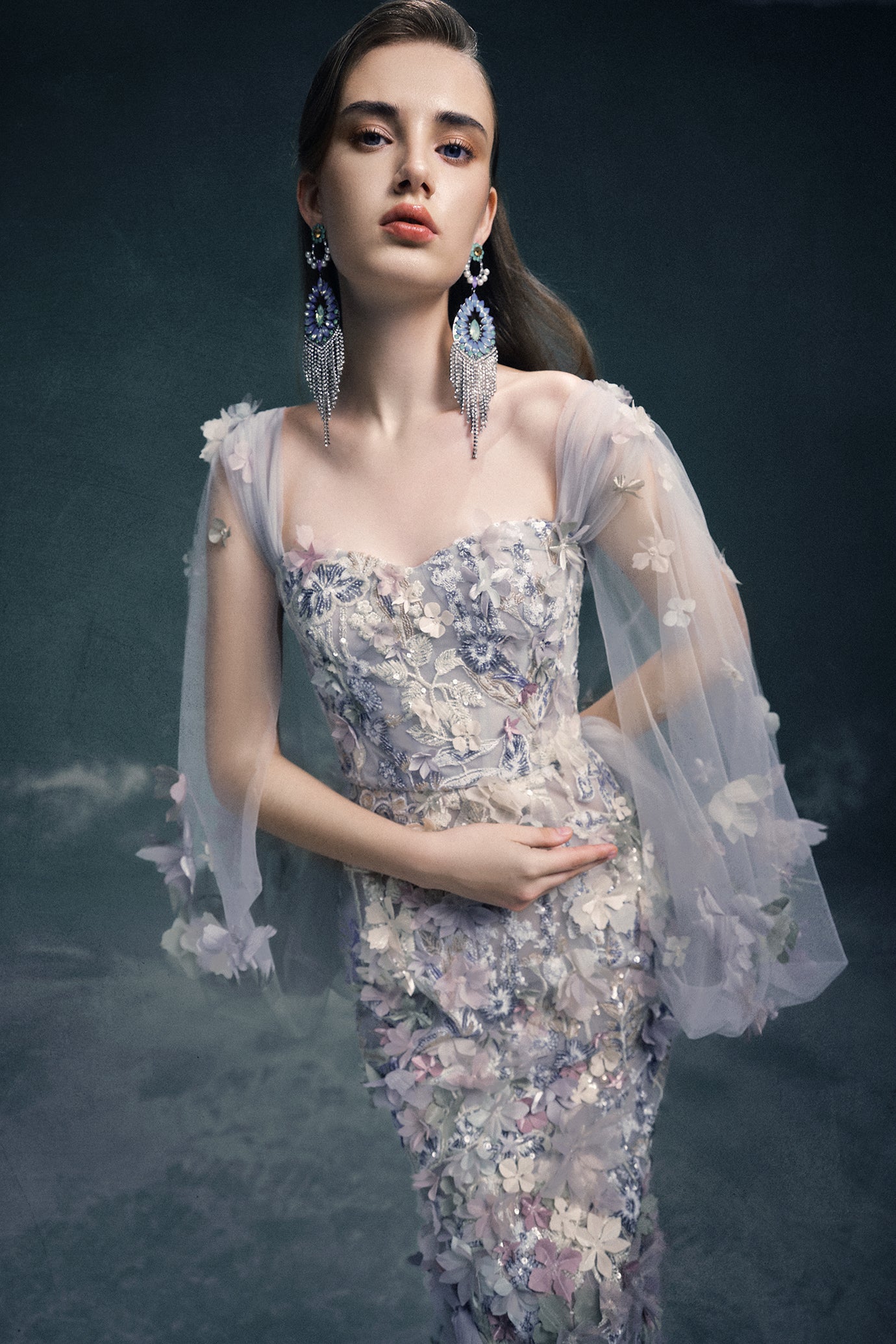 Blossom Symphony Gown