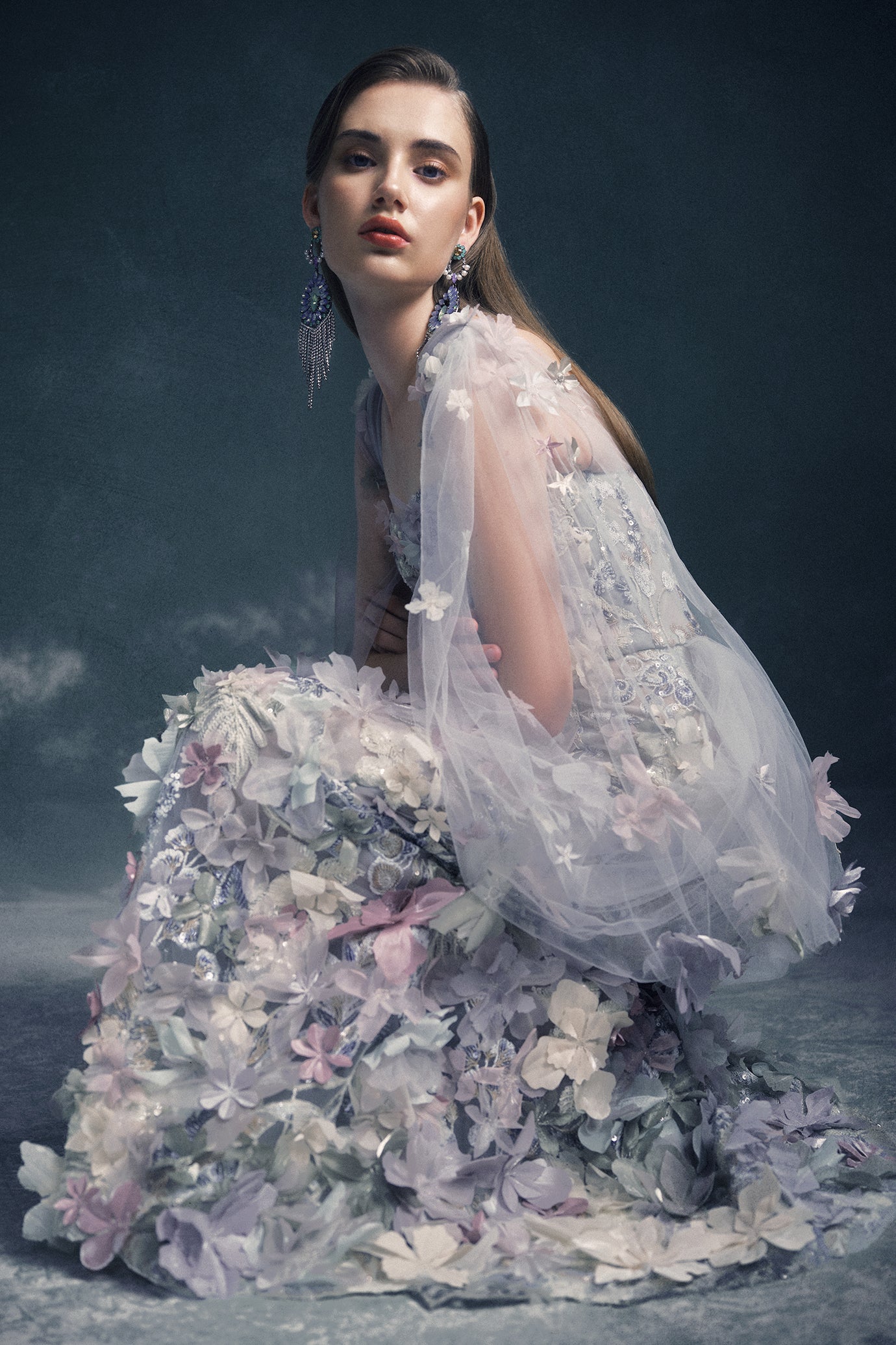 Blossom Symphony Gown