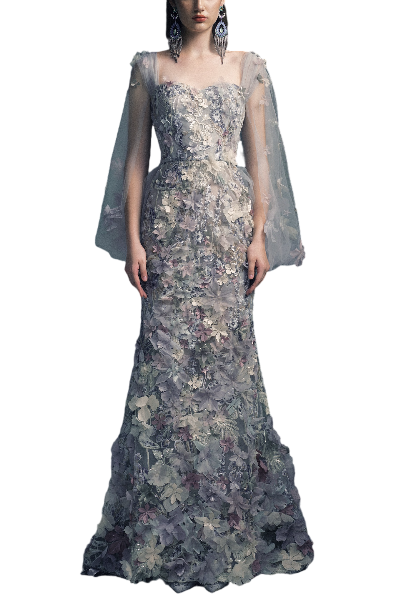Blossom Symphony Gown