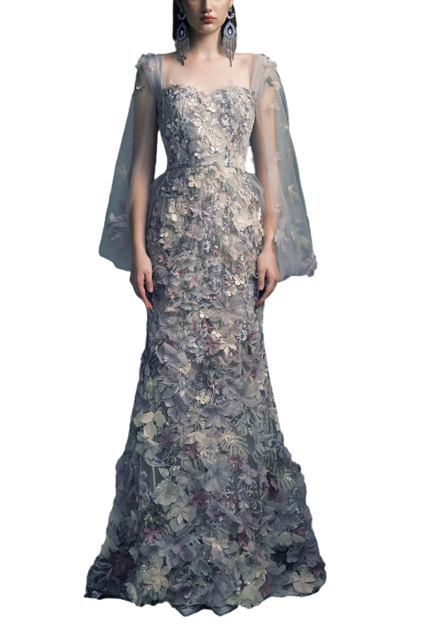 Blossom Symphony Gown