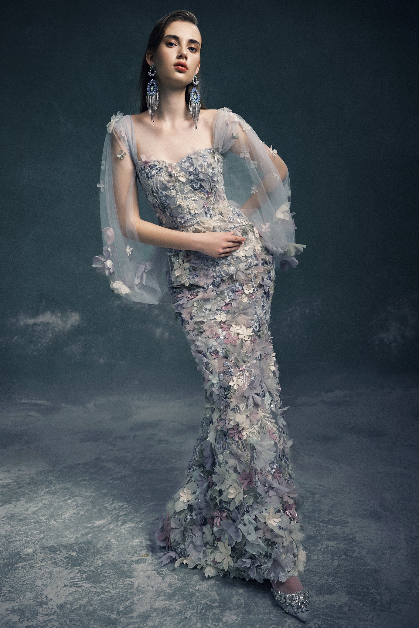 Blossom Symphony Gown