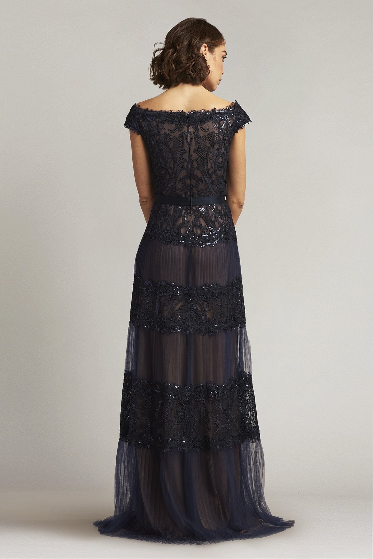 Zaira Tiered Tulle Gown