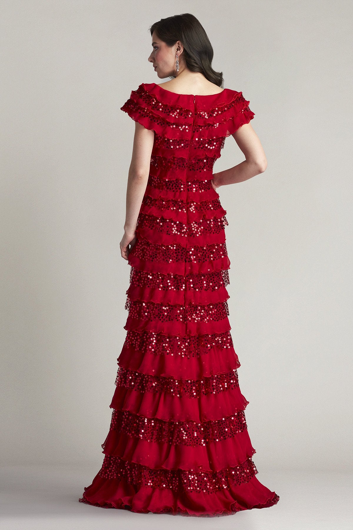 Eston Ruffled Gown
