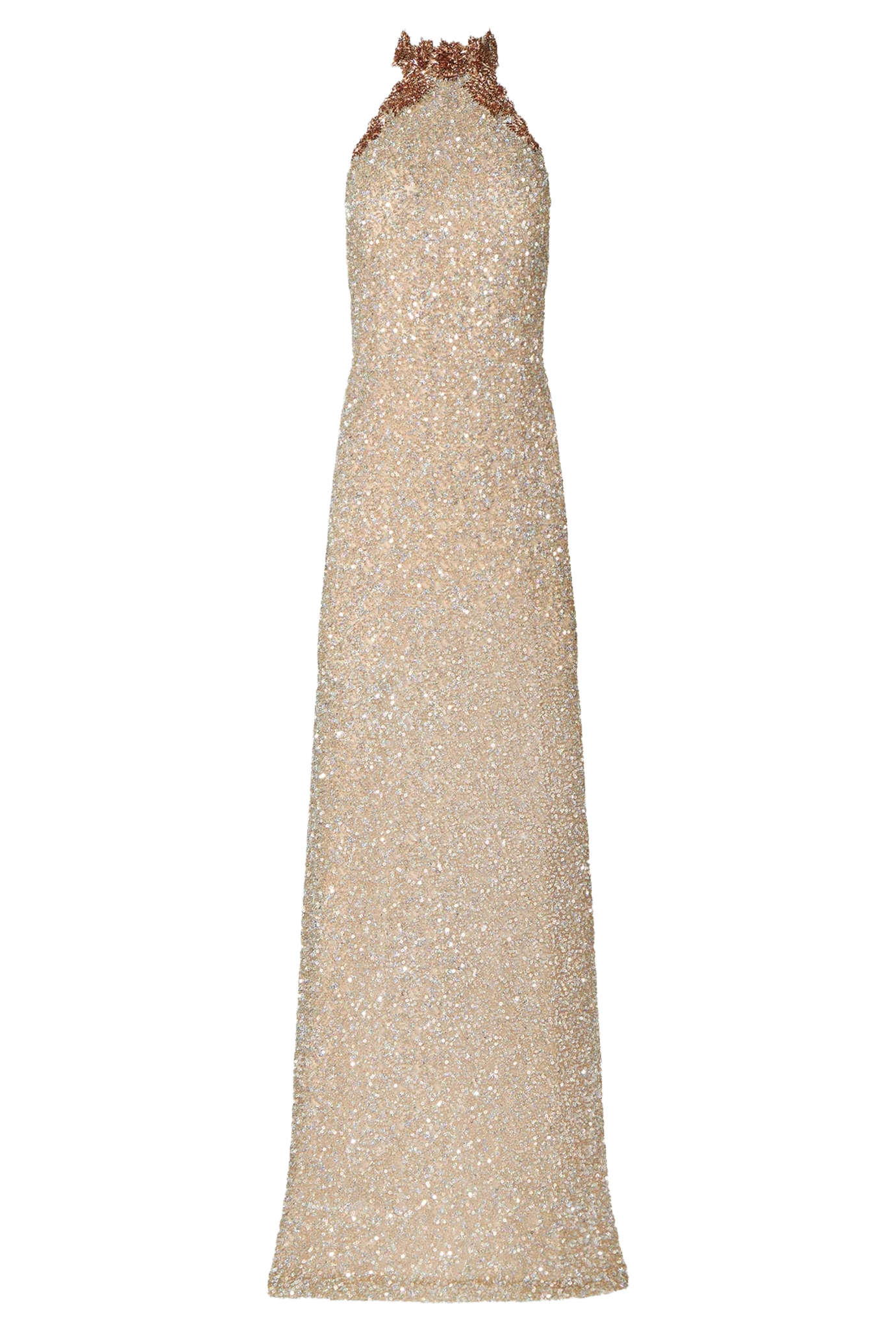 Trinity Sequin Halterneck Gown