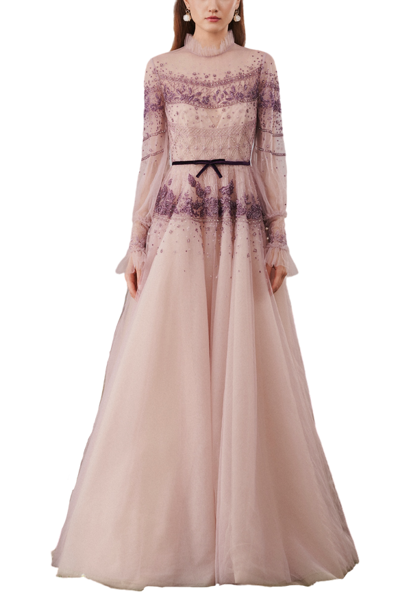 Lavender Twilight Gown